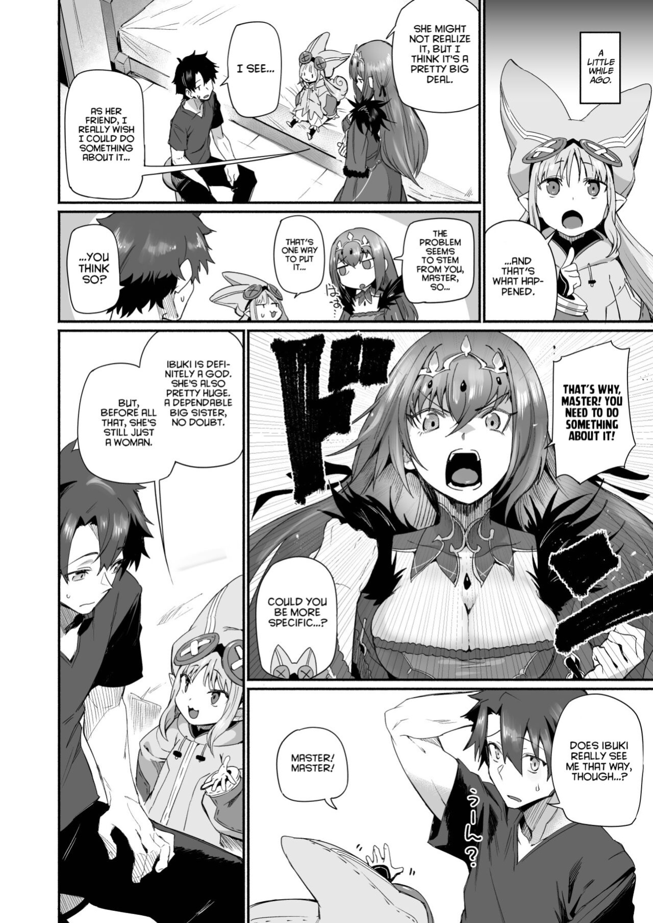 [Marutori no Chazuke (Torichamaru)] Ibuki Doji wa Amaetai | Ibuki Doji wants to pampered (Fate/Grand Order) [Project Valvrein]