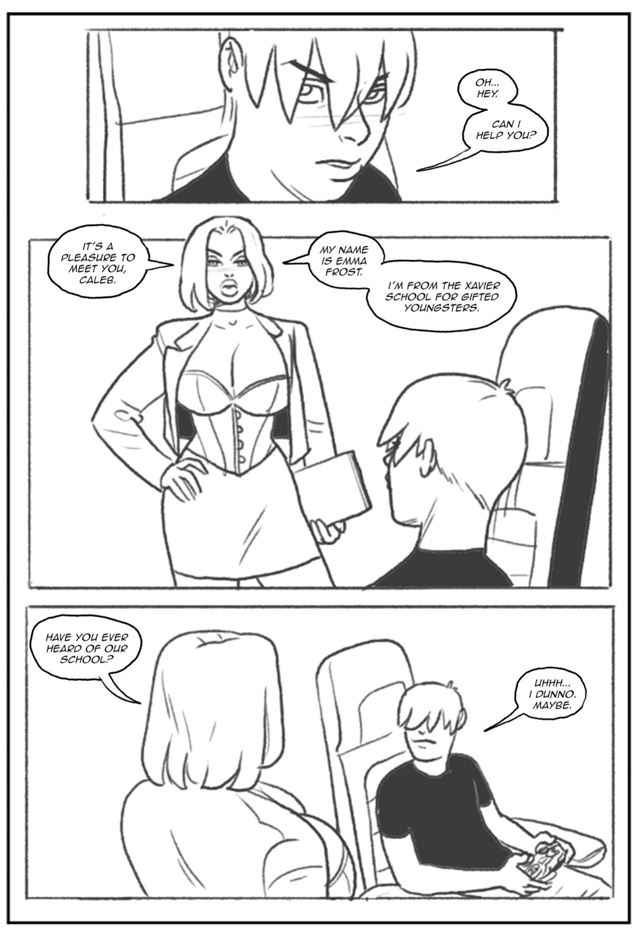 [Pegasus] Emma Frost bimbofication