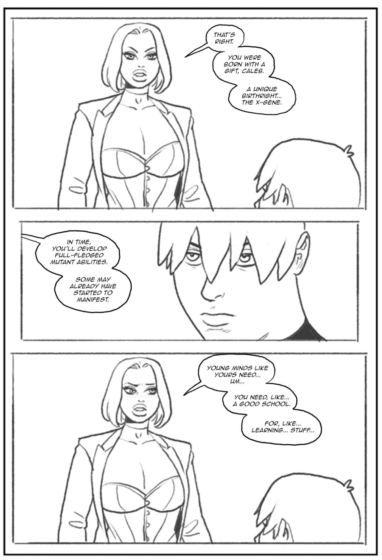 [Pegasus] Emma Frost bimbofication