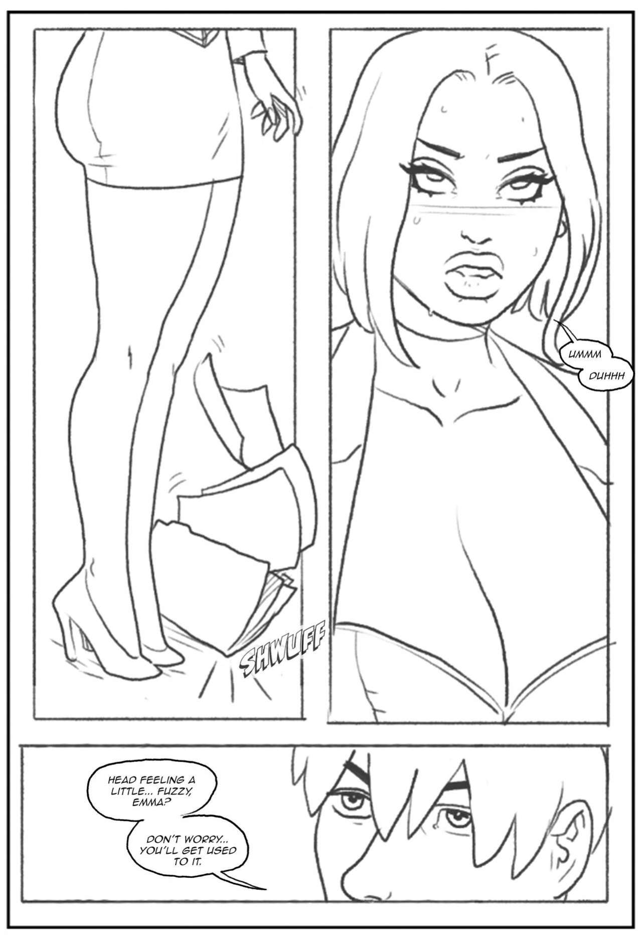 [Pegasus] Emma Frost bimbofication