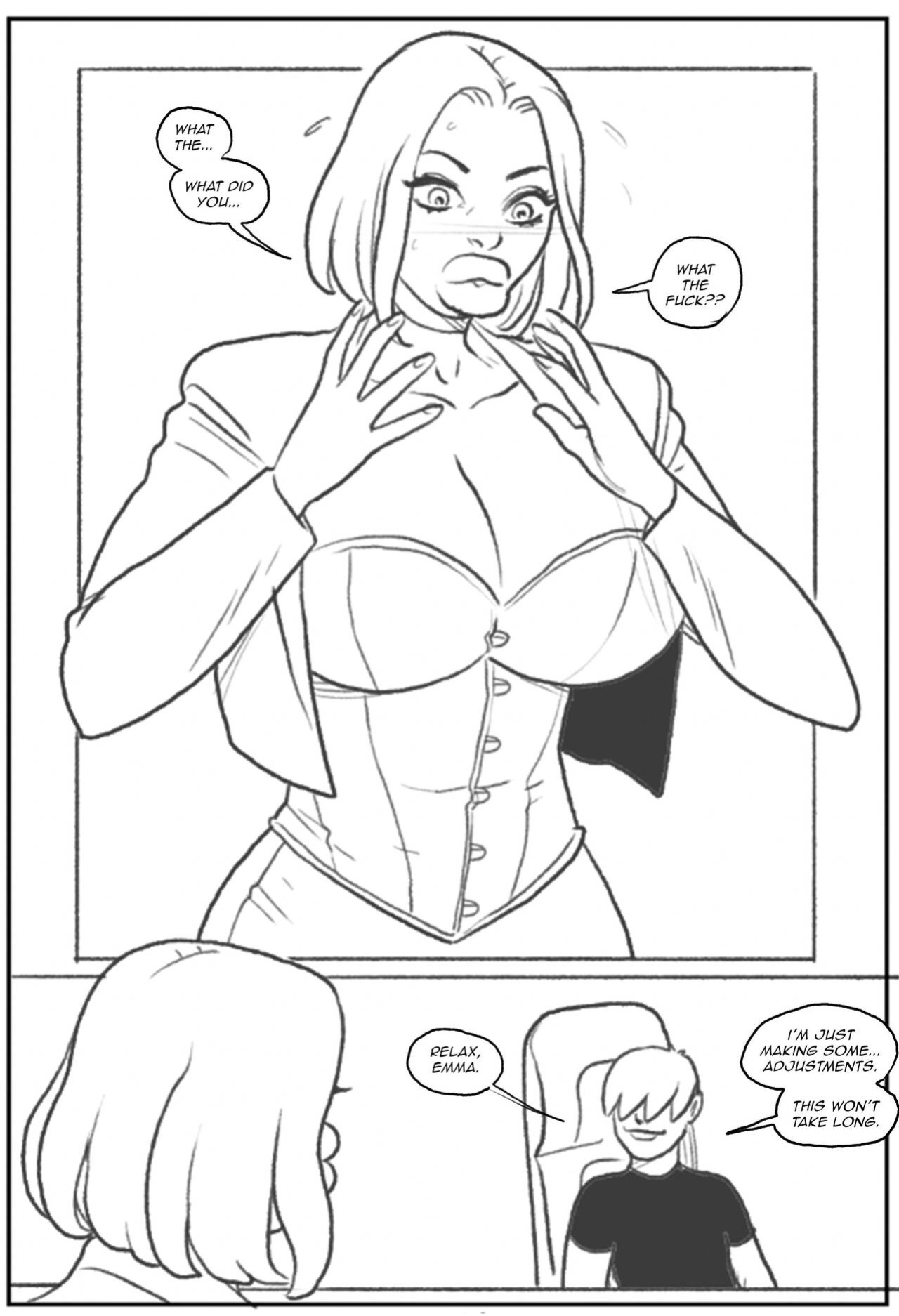 [Pegasus] Emma Frost bimbofication