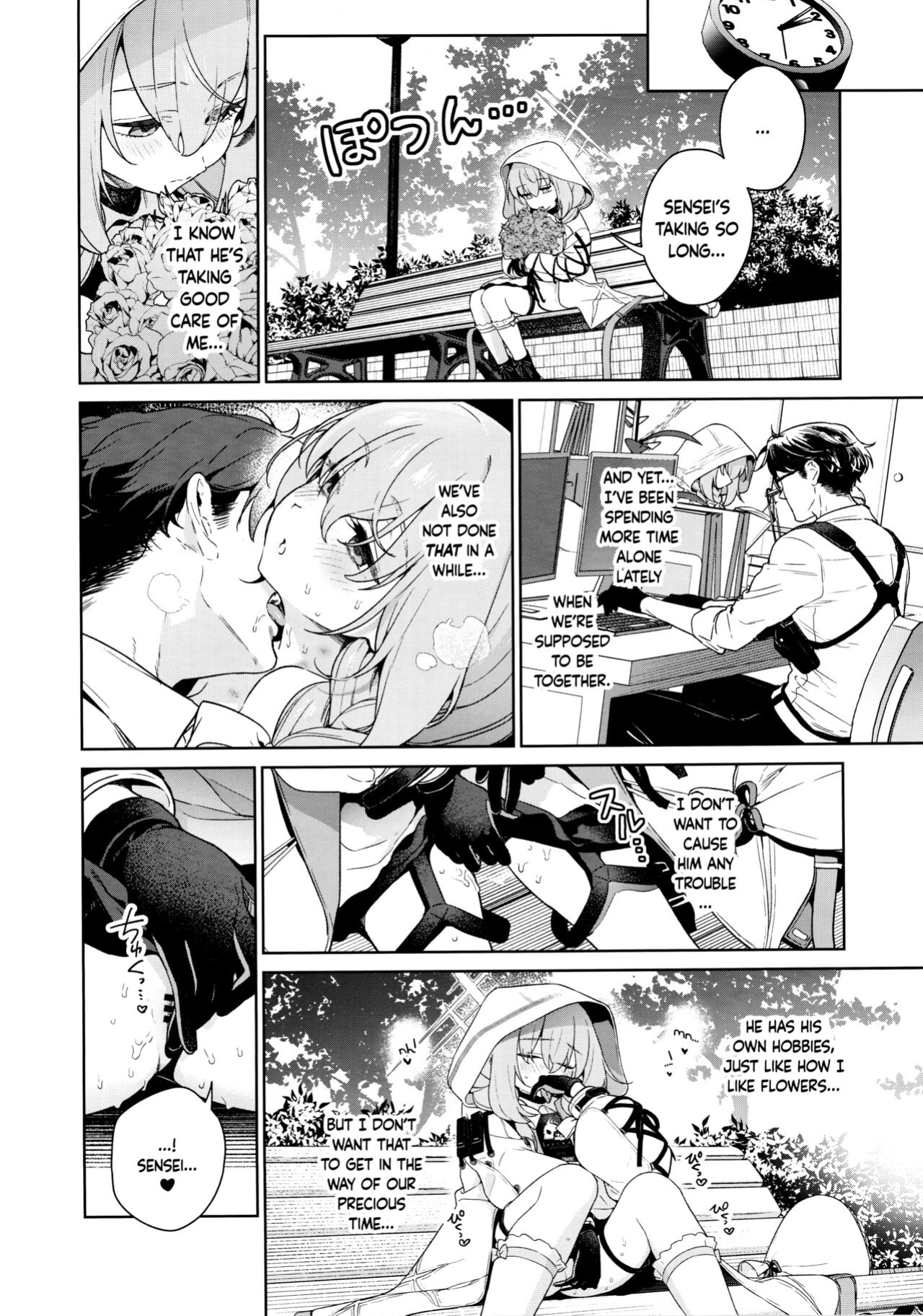 (C103) [Ozitan Yasan (Mameojitan)] Oshiete, Sensei | Teach Me, Sensei (Blue Archive) [Douzo Lad Translations]