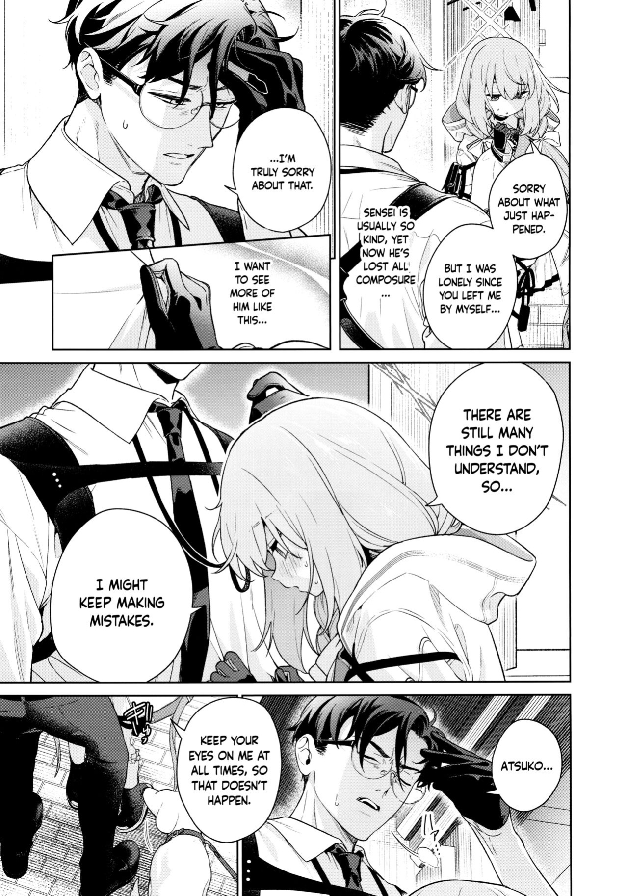 (C103) [Ozitan Yasan (Mameojitan)] Oshiete, Sensei | Teach Me, Sensei (Blue Archive) [Douzo Lad Translations]