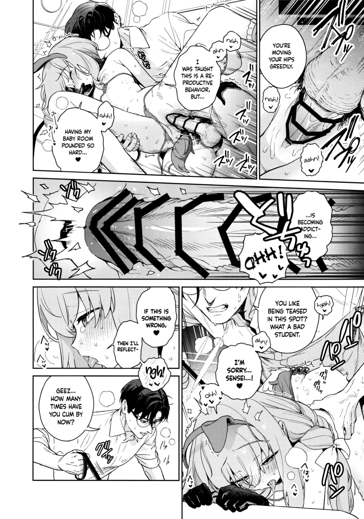(C103) [Ozitan Yasan (Mameojitan)] Oshiete, Sensei | Teach Me, Sensei (Blue Archive) [Douzo Lad Translations]
