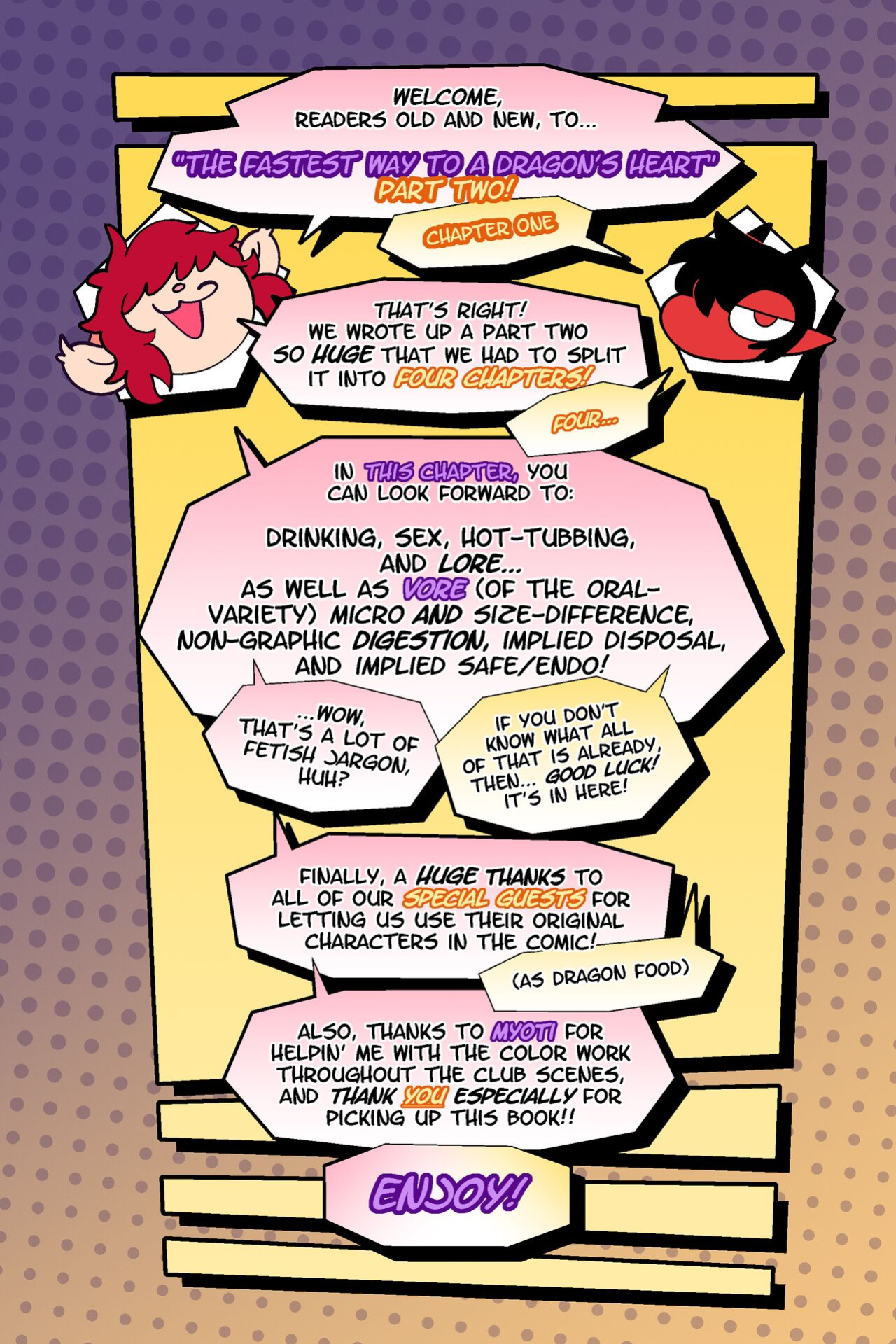 [Shyguy9 & Durg] The Fastest Way to a Dragon's Heart 2, Chapter 1