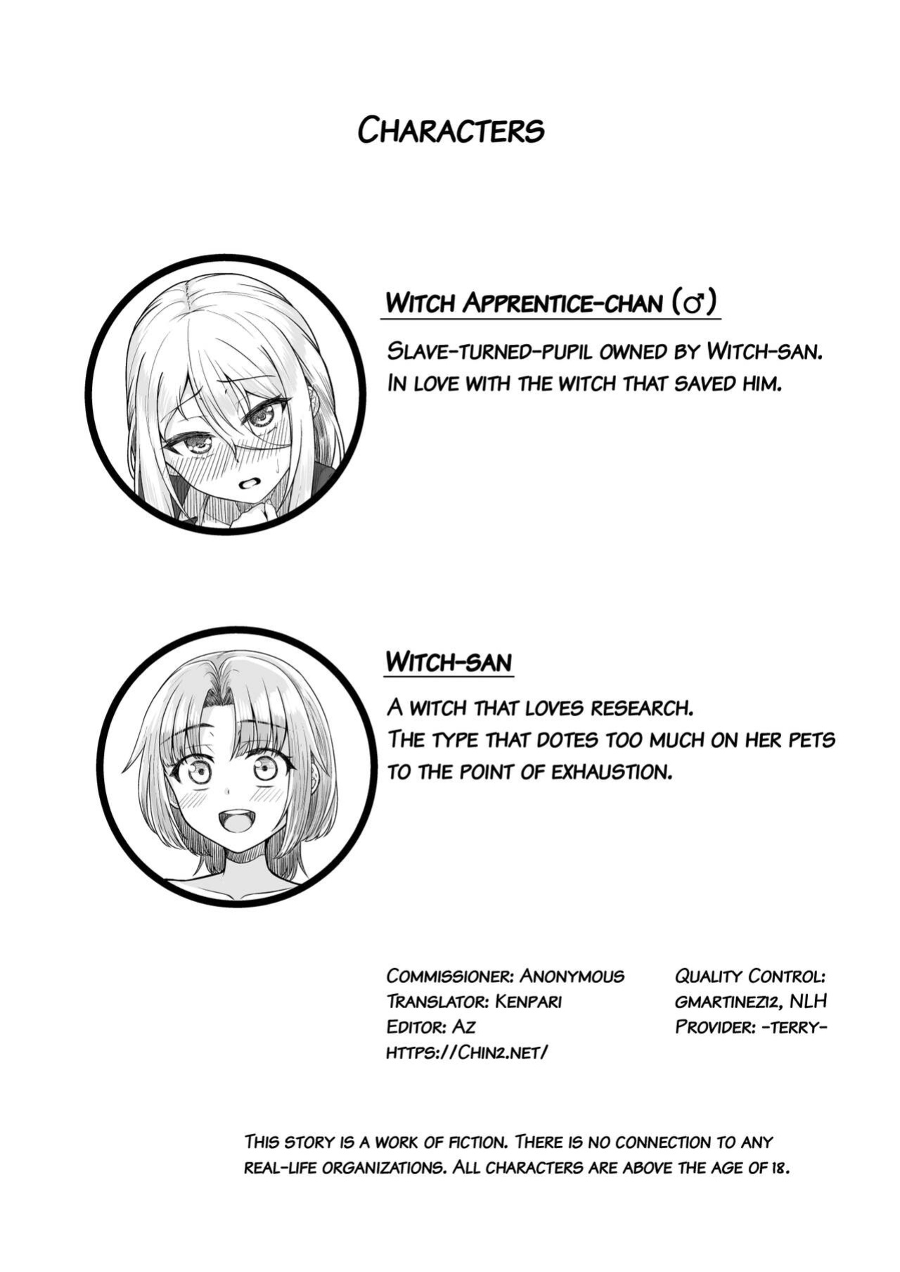 [Youkandou (Youkan)] Majo Minarai (♂) to Sakusei Slime {Chin²}