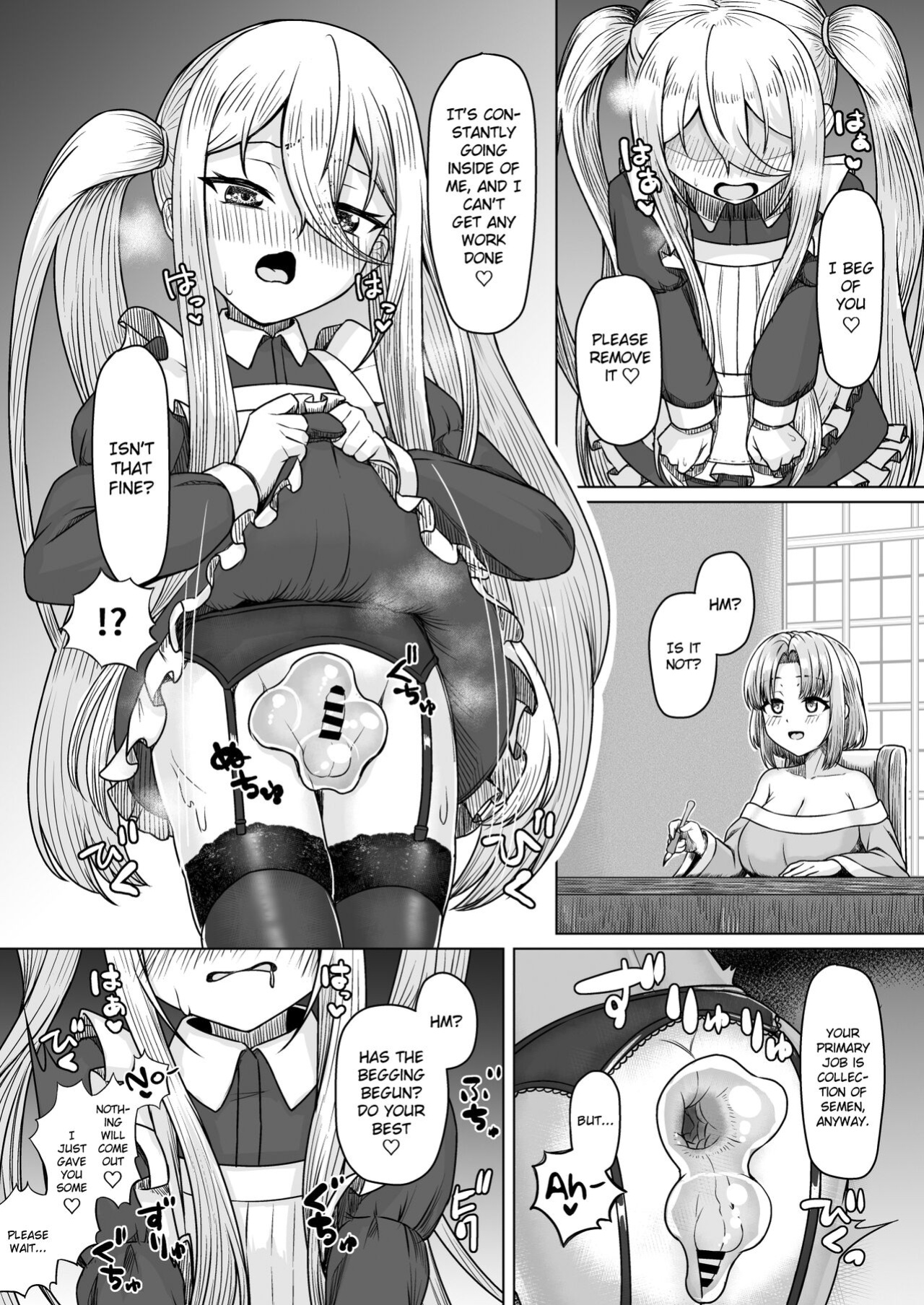 [Youkandou (Youkan)] Majo Minarai (♂) to Sakusei Slime {Chin²}