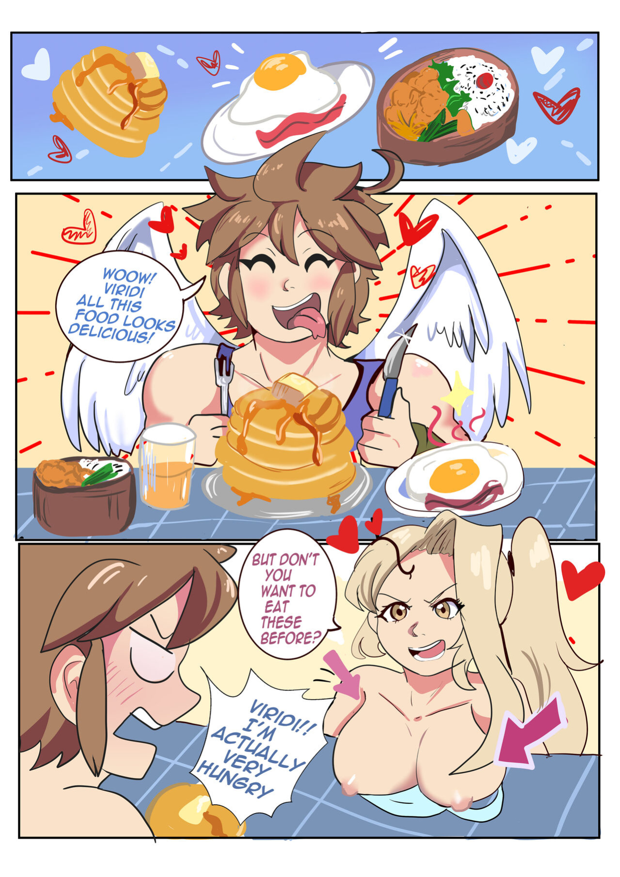 [Karbuitt] Heavenly breakfast (Kid Icarus)