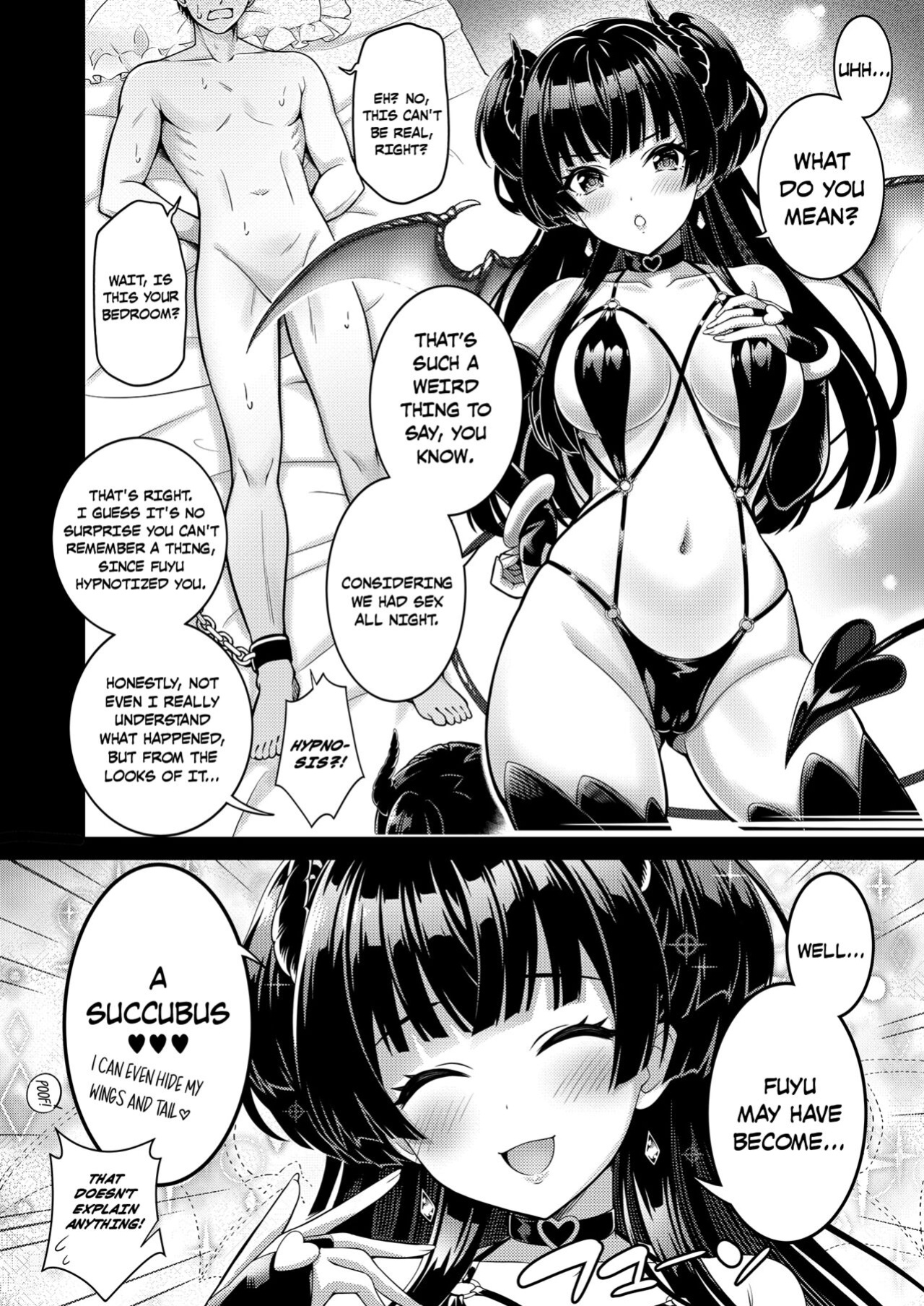 [tomatohouse-905`s room (Momitsu Urabi)] Anta wa Koko de Fuyu ni Kawareru no yo!! ~Succubus na Fuyuko to Taneinu no Ore~ - A succubus girl and a breeding dog (THE iDOLM@STER: Shiny Colors) [Kinsei Translations]