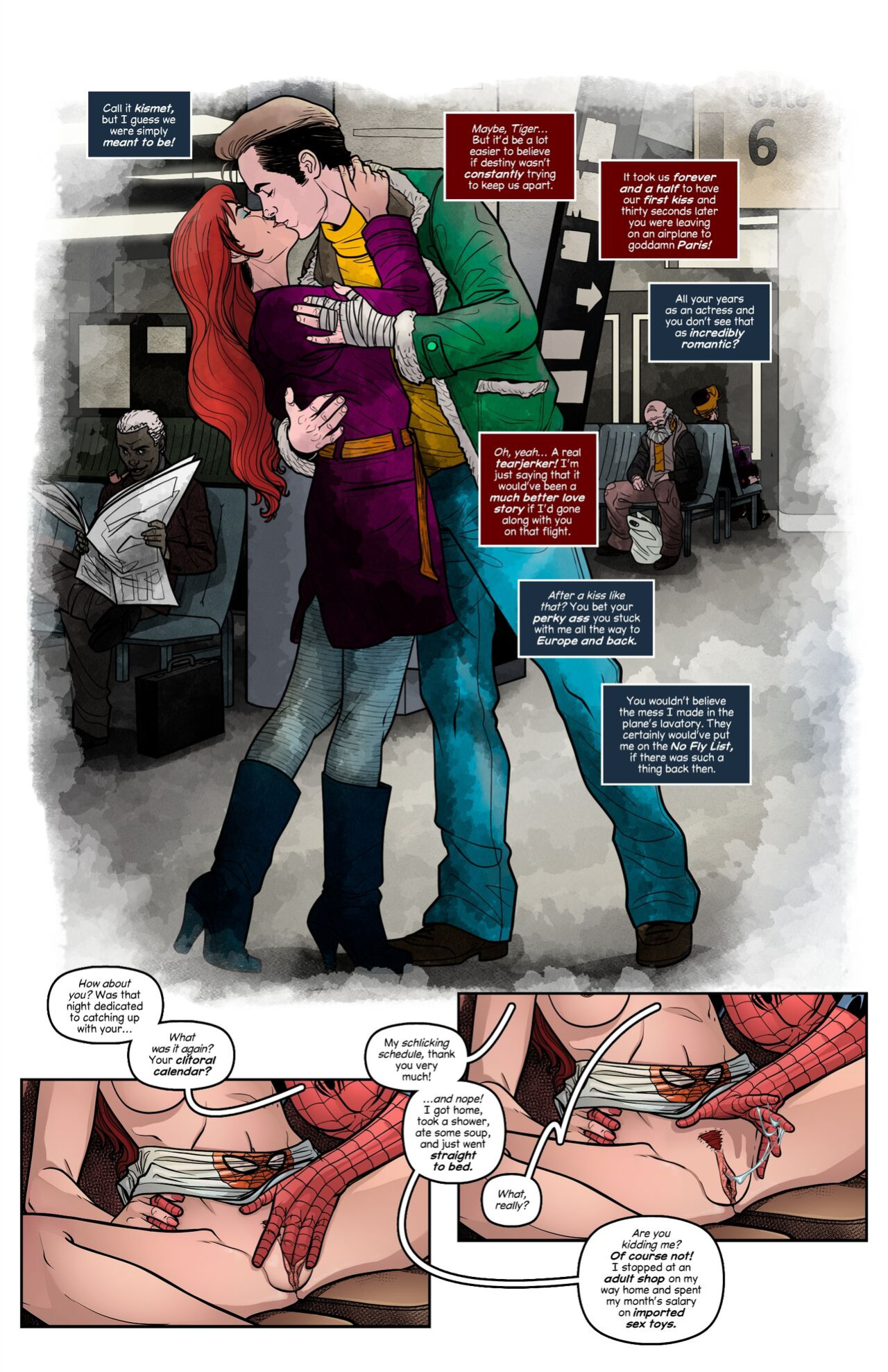 [Tracy Scops] [Alx] How The Fuck did They Never Break Up Peter and MJ?