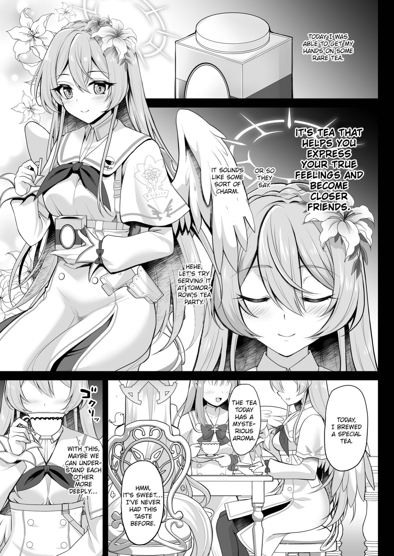 [Ohoshisamadou (GEKO)] Houkago Nakadashi Tea Party ～Himitsu no Harem Rankou no Party～ | After-School Creampie Tea Party ～Secret Harem Orgy Party～ (Blue Archive) [nexaman]