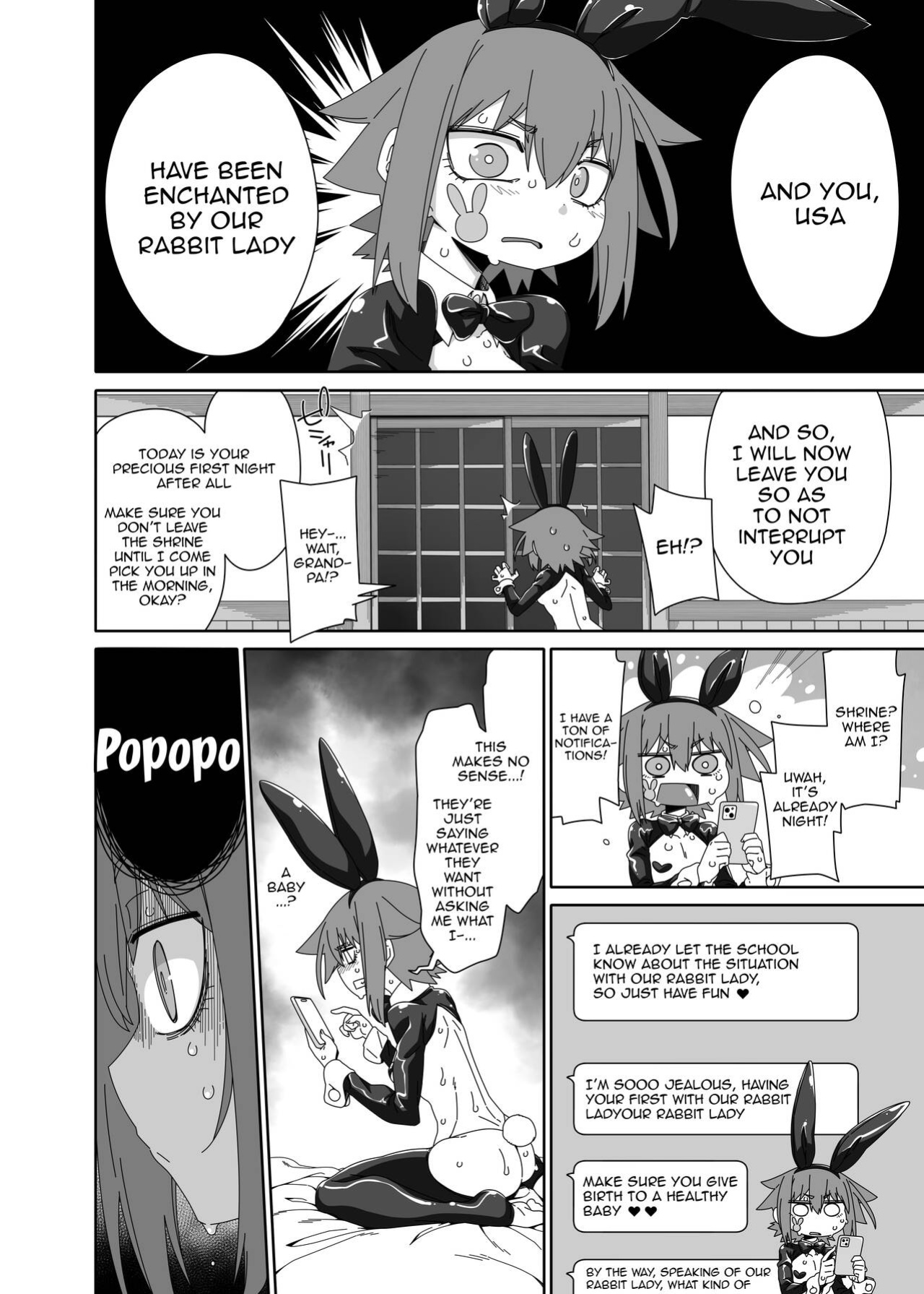 [Hanya Yashiki (Hanya)] Ousagi-sama | Our Rabbit Lady