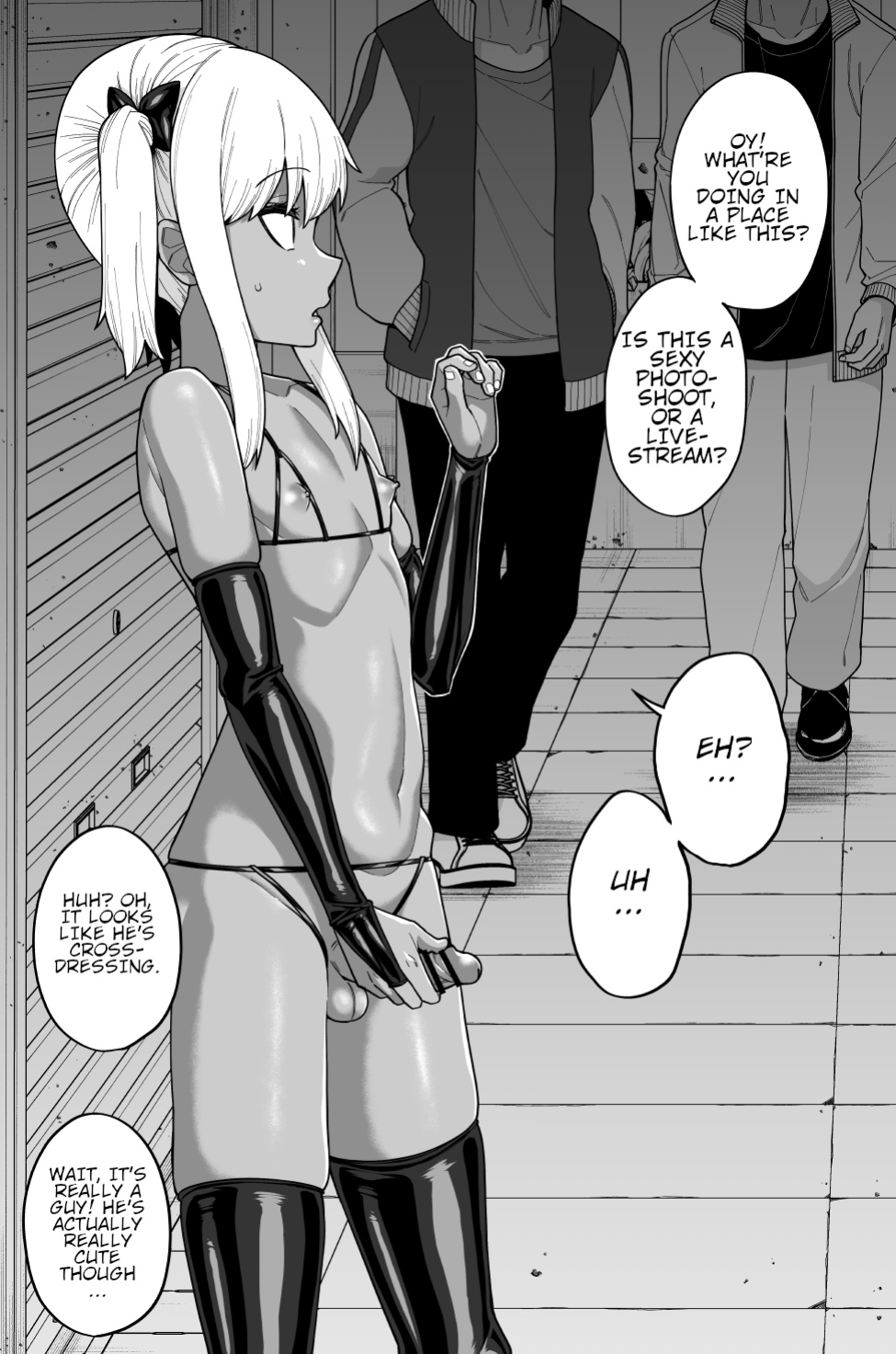[Bolyory (Shinagawa Mikuzu)] Hidoimeniau Otokonokotachi vol.3