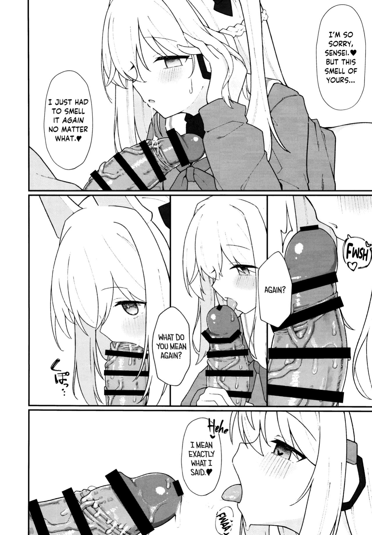 (C103) [Damenahidou (Damenahito)] Usagiana ni Ochiru - down the RABBIT1 hole... (Blue Archive) [Tea Party Scans]