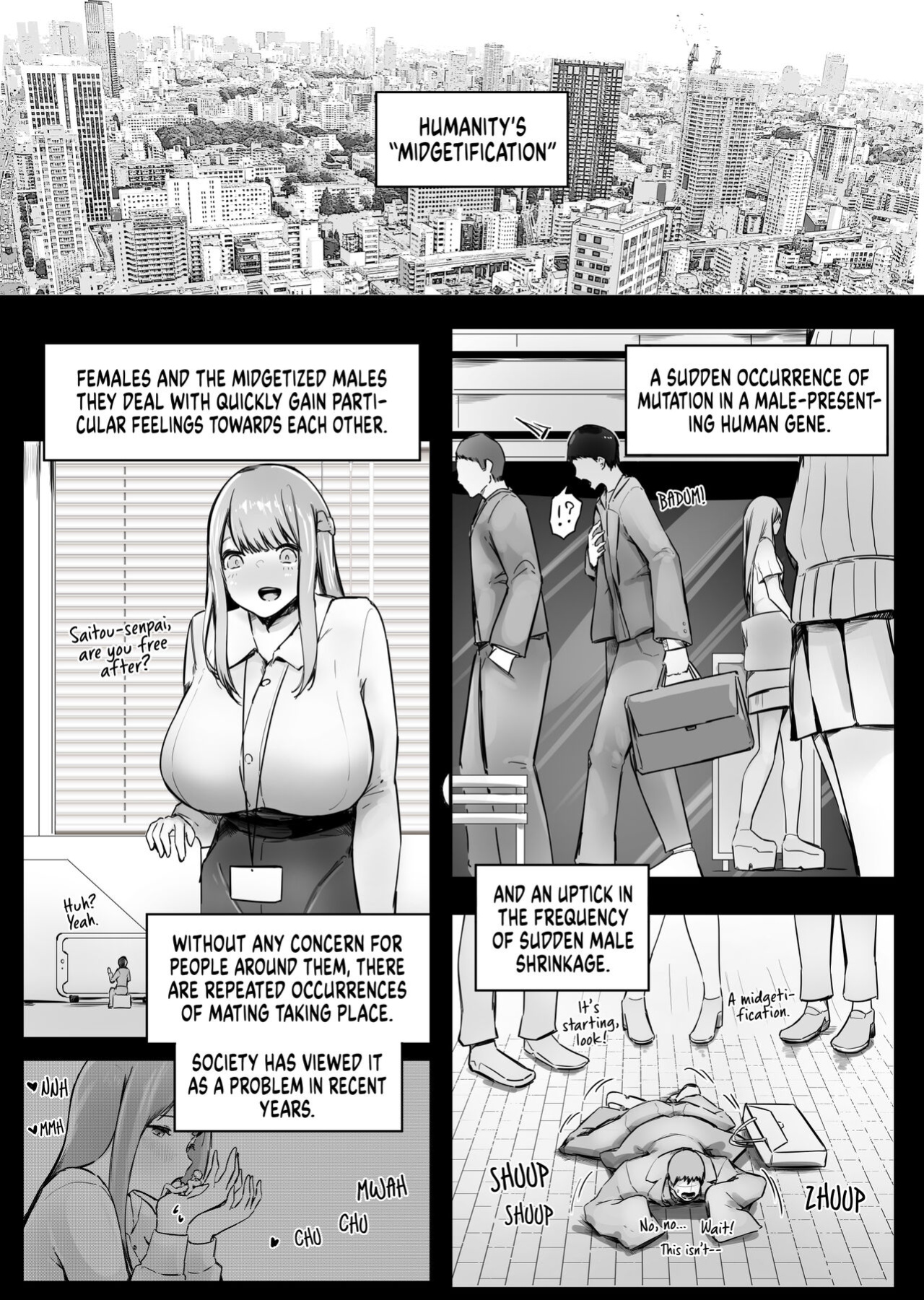 [Marushamo] Horny Midget! (Changing Room Edition)