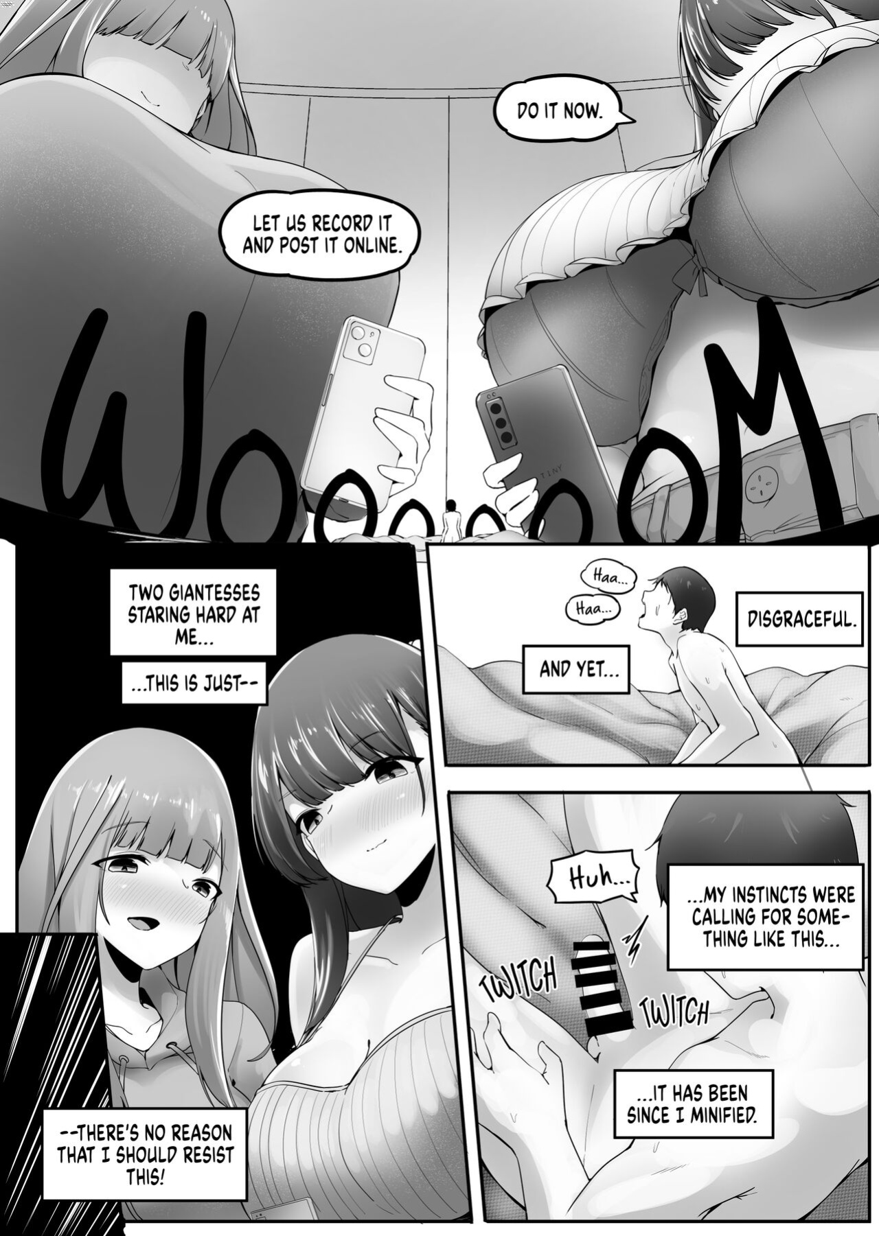 [Marushamo] Horny Midget! (Changing Room Edition)