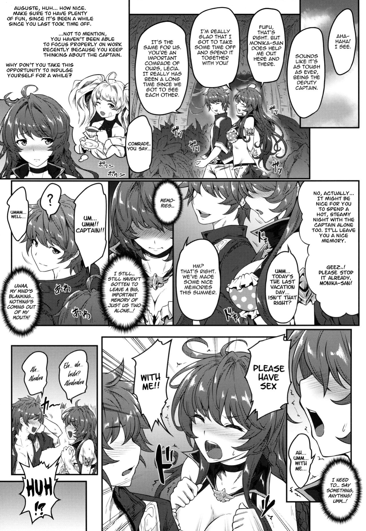 (C96) [e☆ALI-aL! (Ariesu Watanabe)] Danchou Love ~Lecia Summer~ (Granblue Fantasy)
