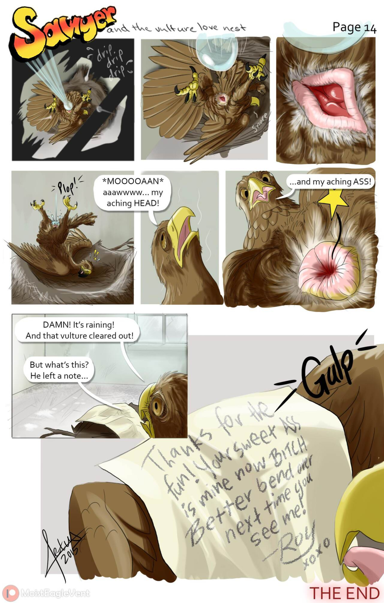 [MoistEagleVent] Sawyer and the Vulture Love Nest