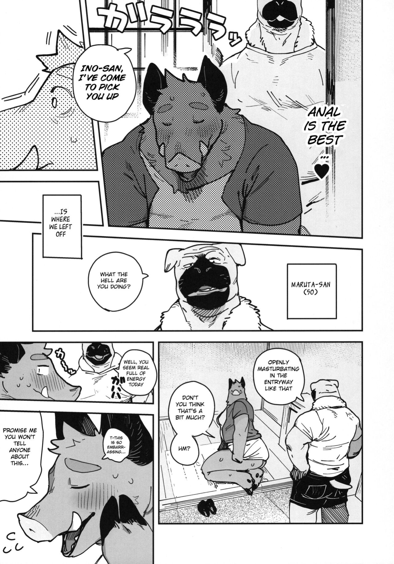 (Kemoket 14) [Rubber Cup Boys (INAX)] Inoshishiri Ana [BSN]