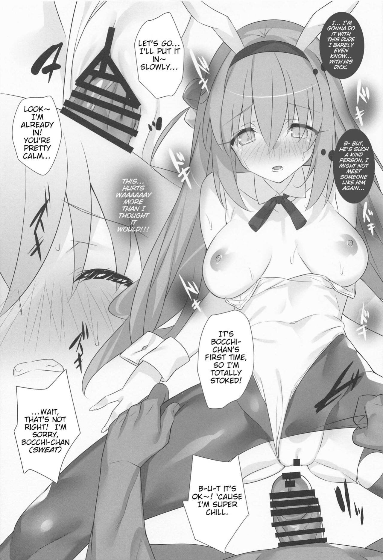 (C101) [Koito Sousakusho (Hinata Mutsuki)] BOCCHI THE BUNNY (Bocchi the Rock!) [BoatShirt]