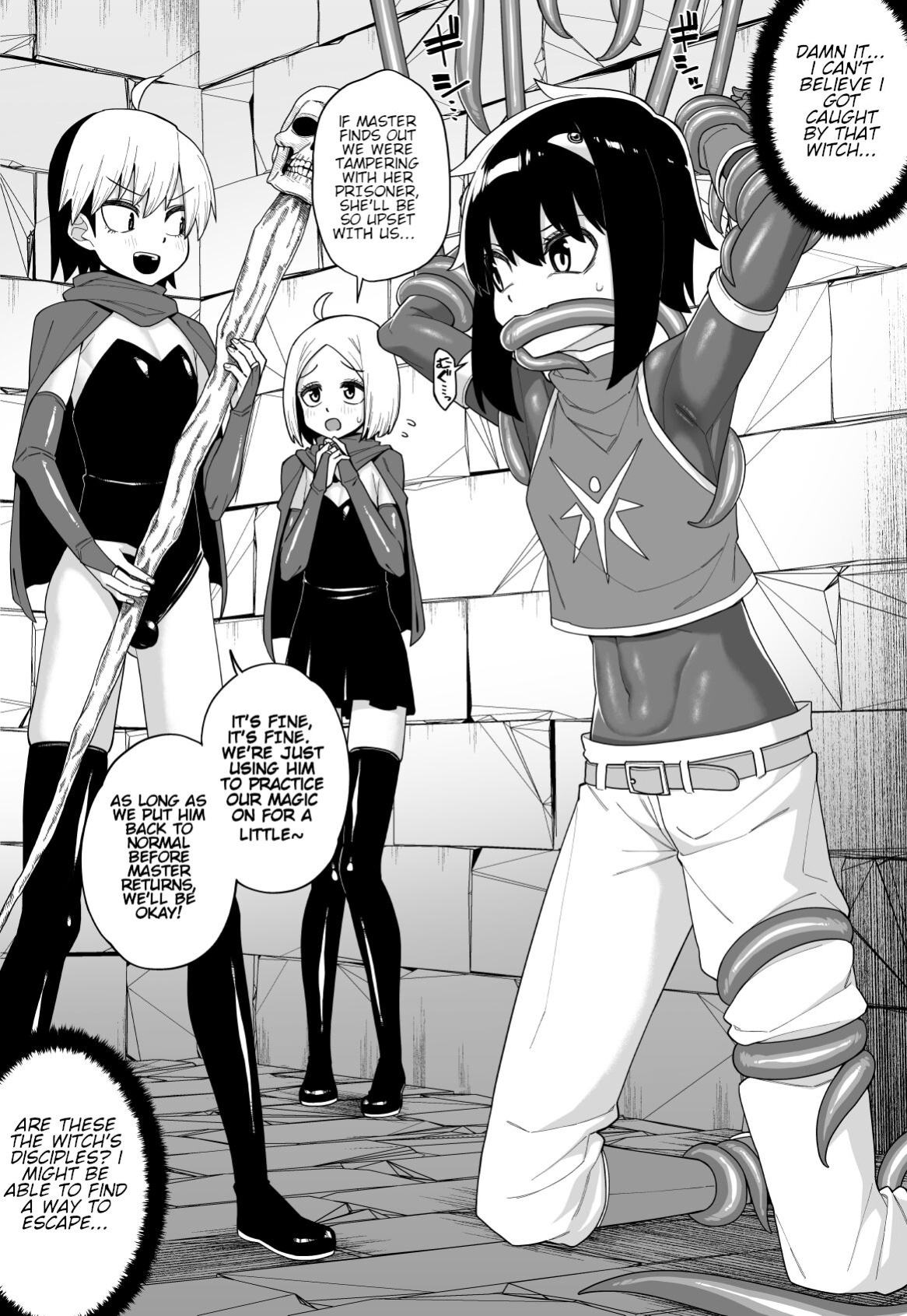 [Tateyoko Issen (Shinagawa Mikuzu)] Hidoimeniau Otokonokotachi vol.3 [English + Speechless]
