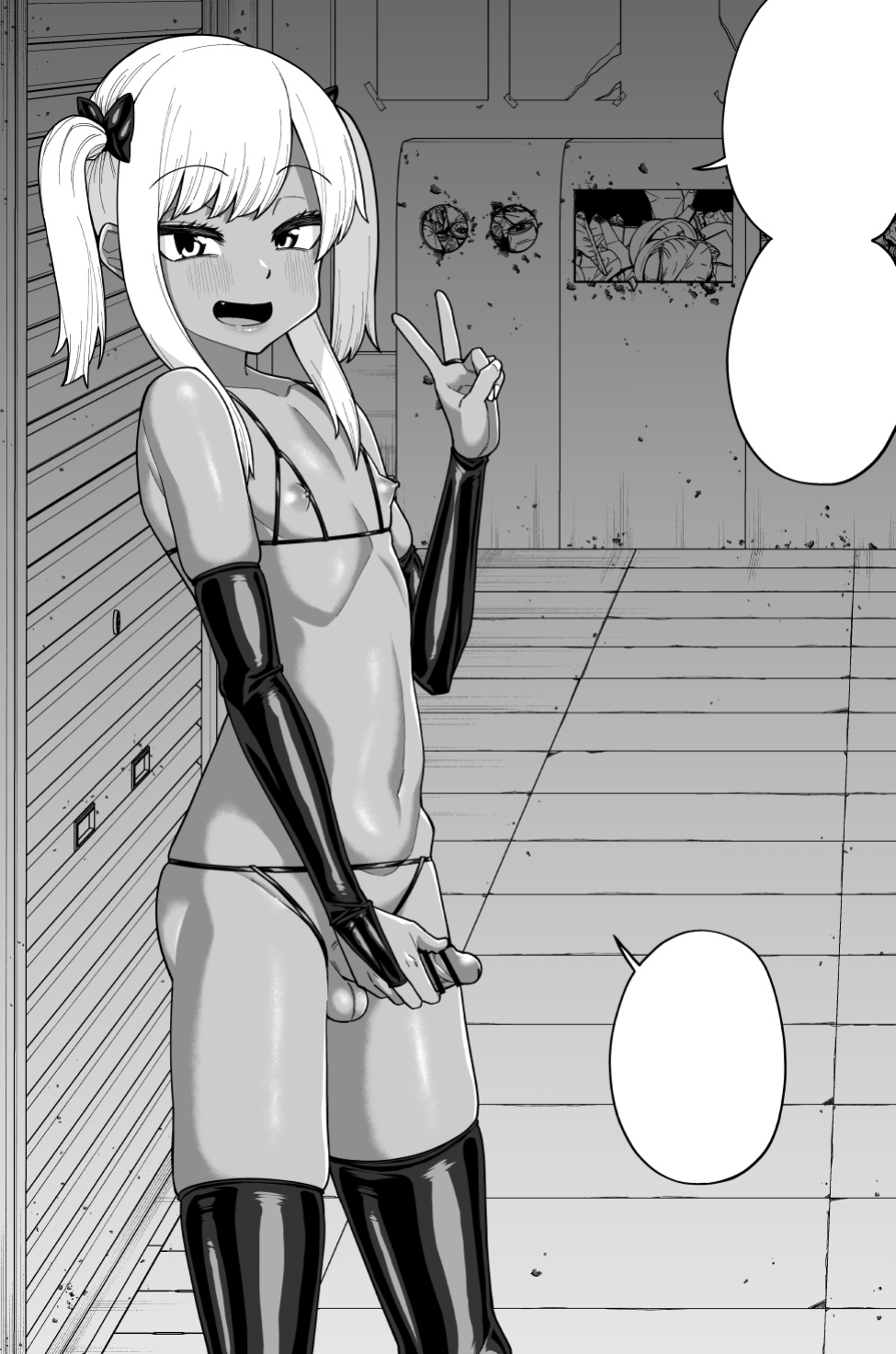 [Tateyoko Issen (Shinagawa Mikuzu)] Hidoimeniau Otokonokotachi vol.3 [English + Speechless]