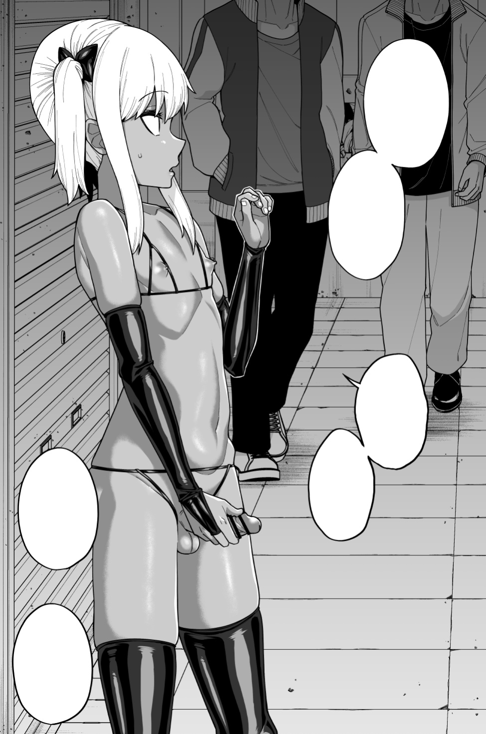 [Tateyoko Issen (Shinagawa Mikuzu)] Hidoimeniau Otokonokotachi vol.3 [English + Speechless]