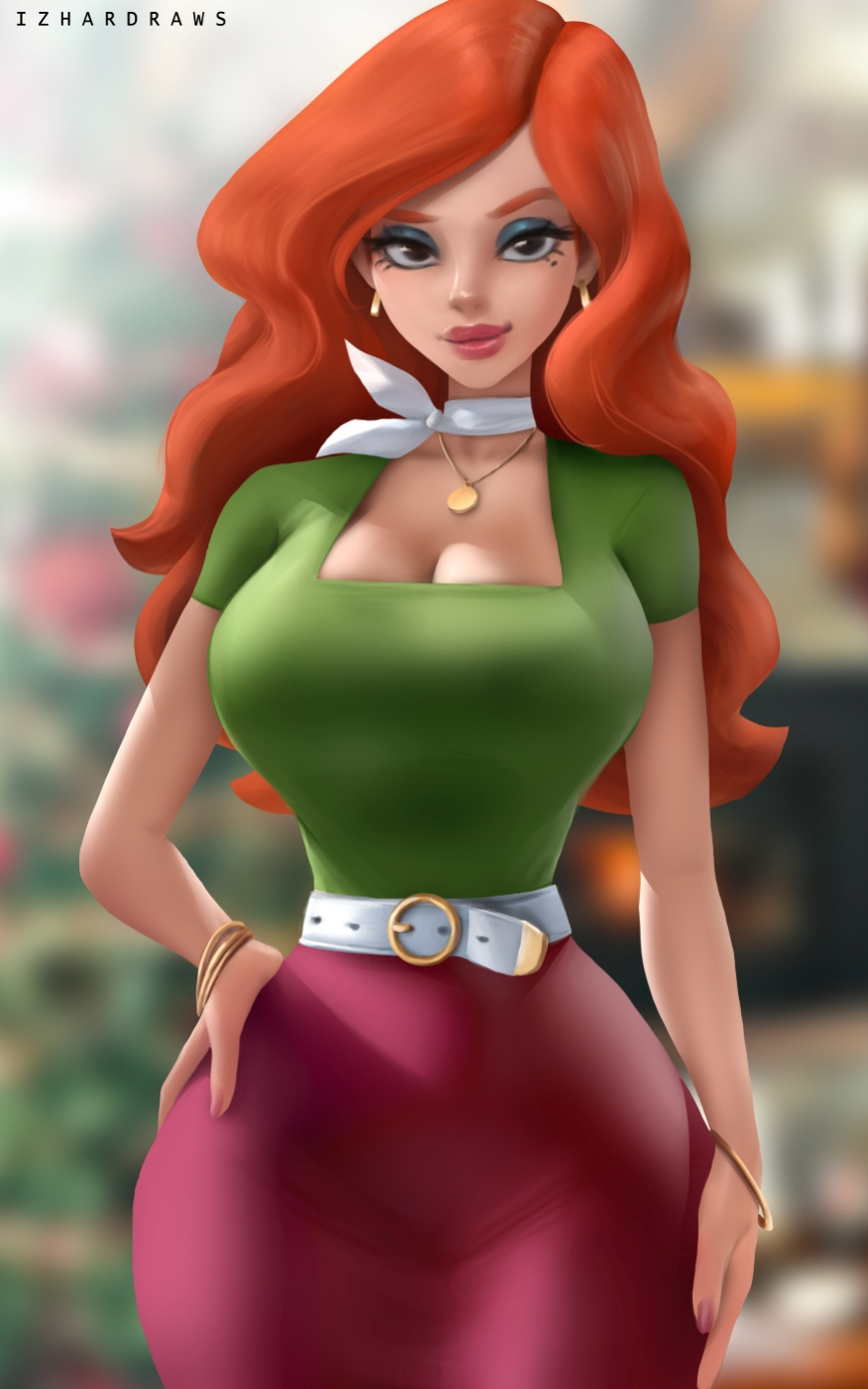[IzharDraws] Cousin Mel (Grandma Got Run Over by a Reindeer)