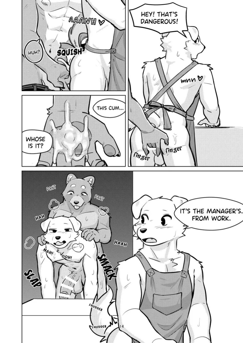 (Kemoket 14) [Zerozero (Uro)] Breeders' Town {Iwanko}