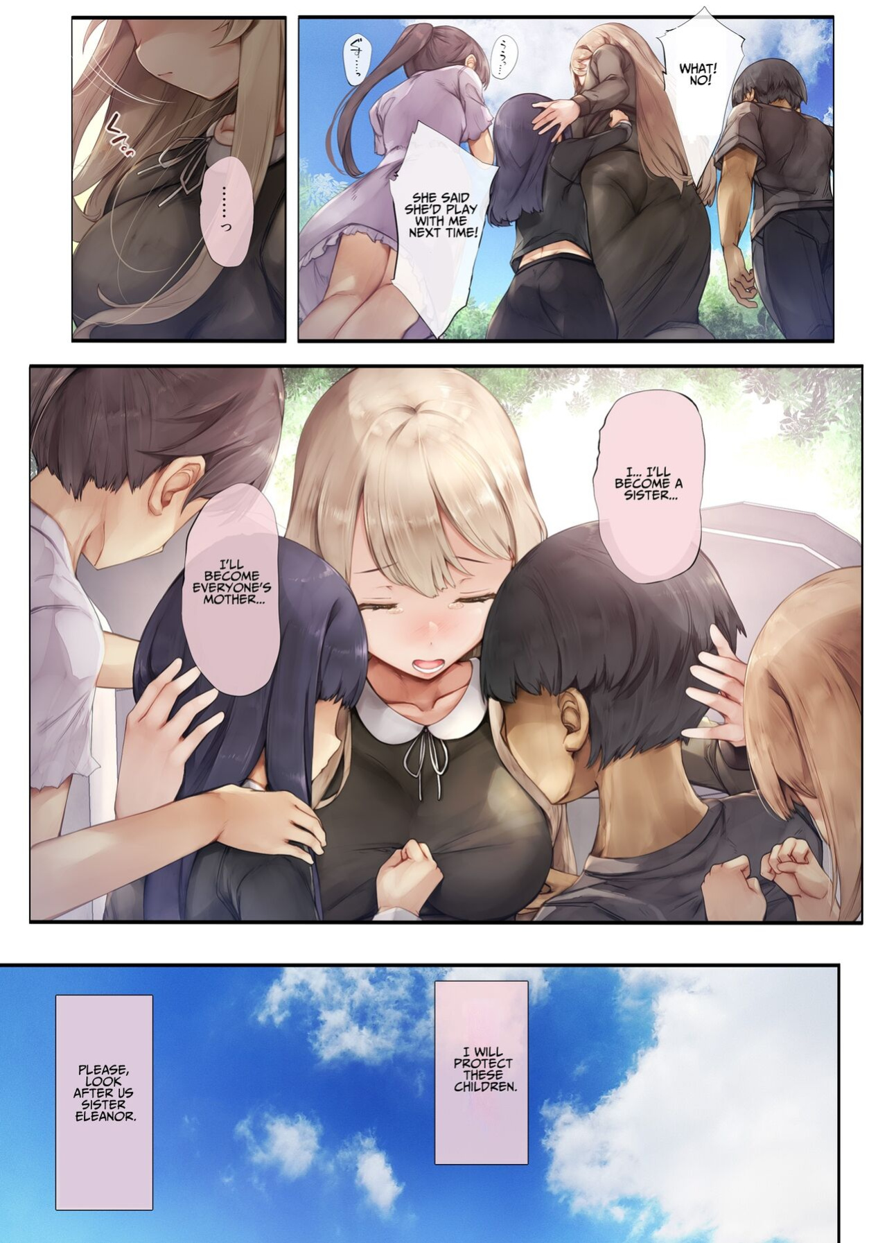 [Shirokurousa (Sugiyuu)] Machihazure no Seijo-sama Daisuki na Onee-chan wa Boku no Shiranai Otoko no Mono [Benri]