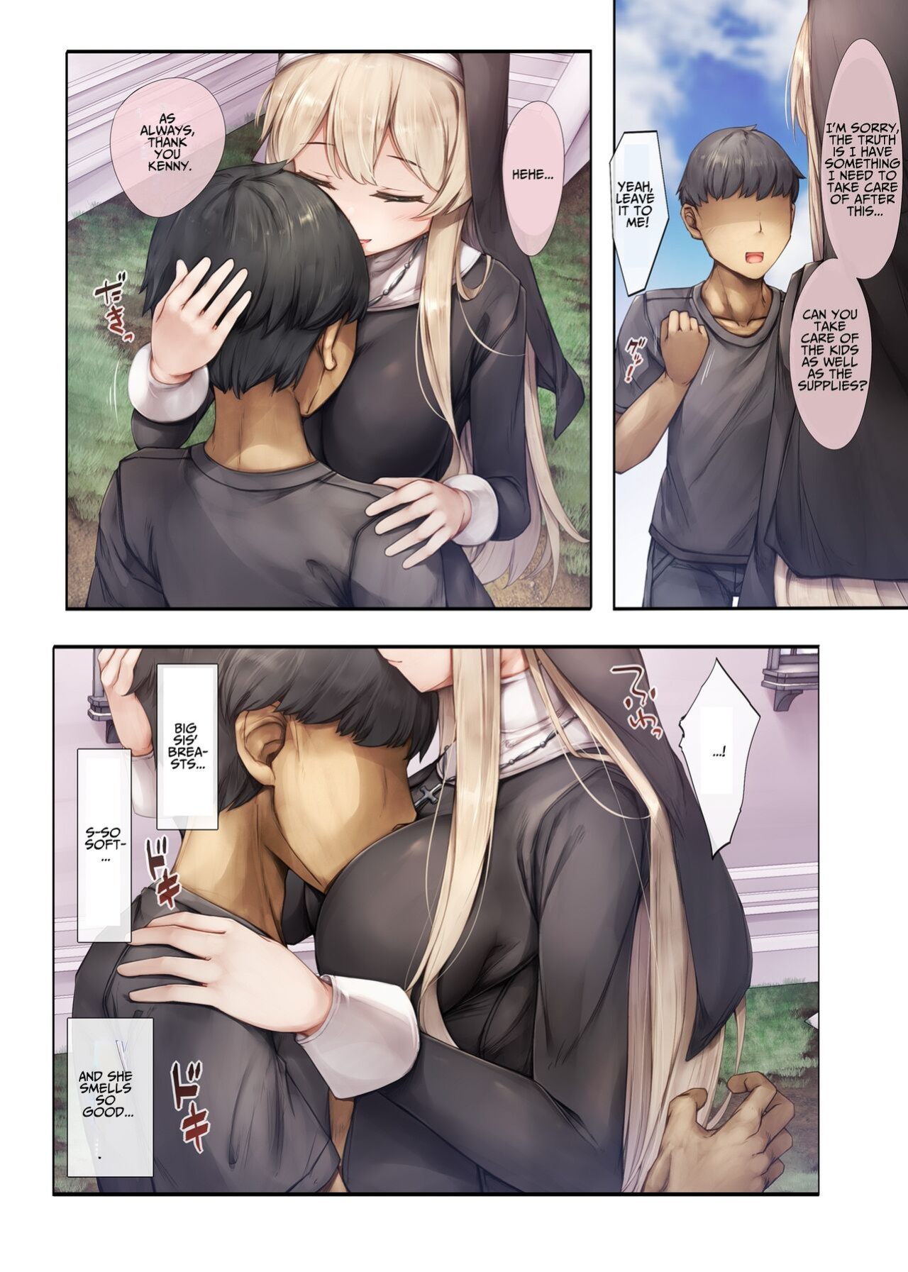 [Shirokurousa (Sugiyuu)] Machihazure no Seijo-sama Daisuki na Onee-chan wa Boku no Shiranai Otoko no Mono [Benri]