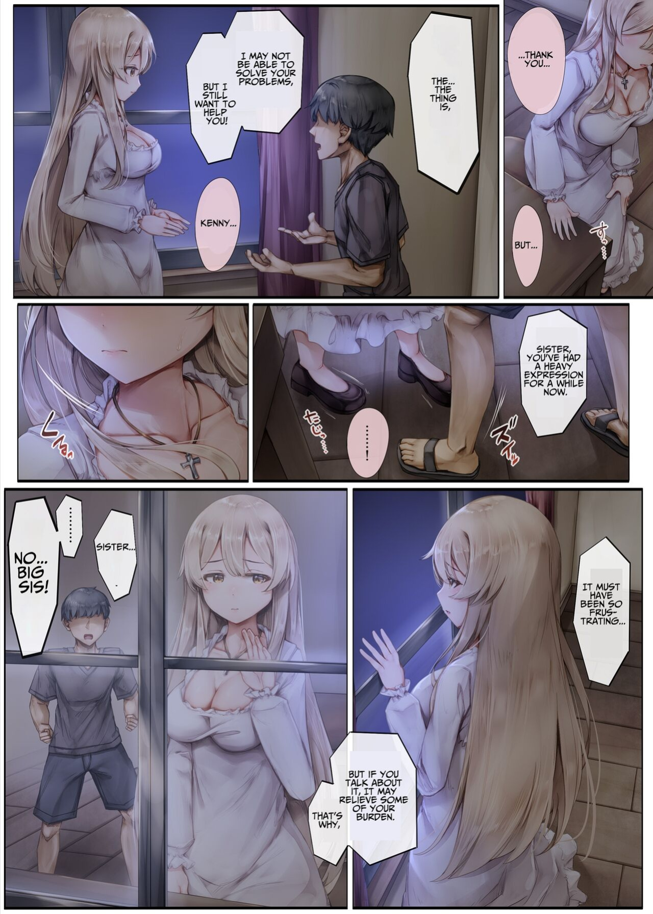 [Shirokurousa (Sugiyuu)] Machihazure no Seijo-sama Daisuki na Onee-chan wa Boku no Shiranai Otoko no Mono [Benri]