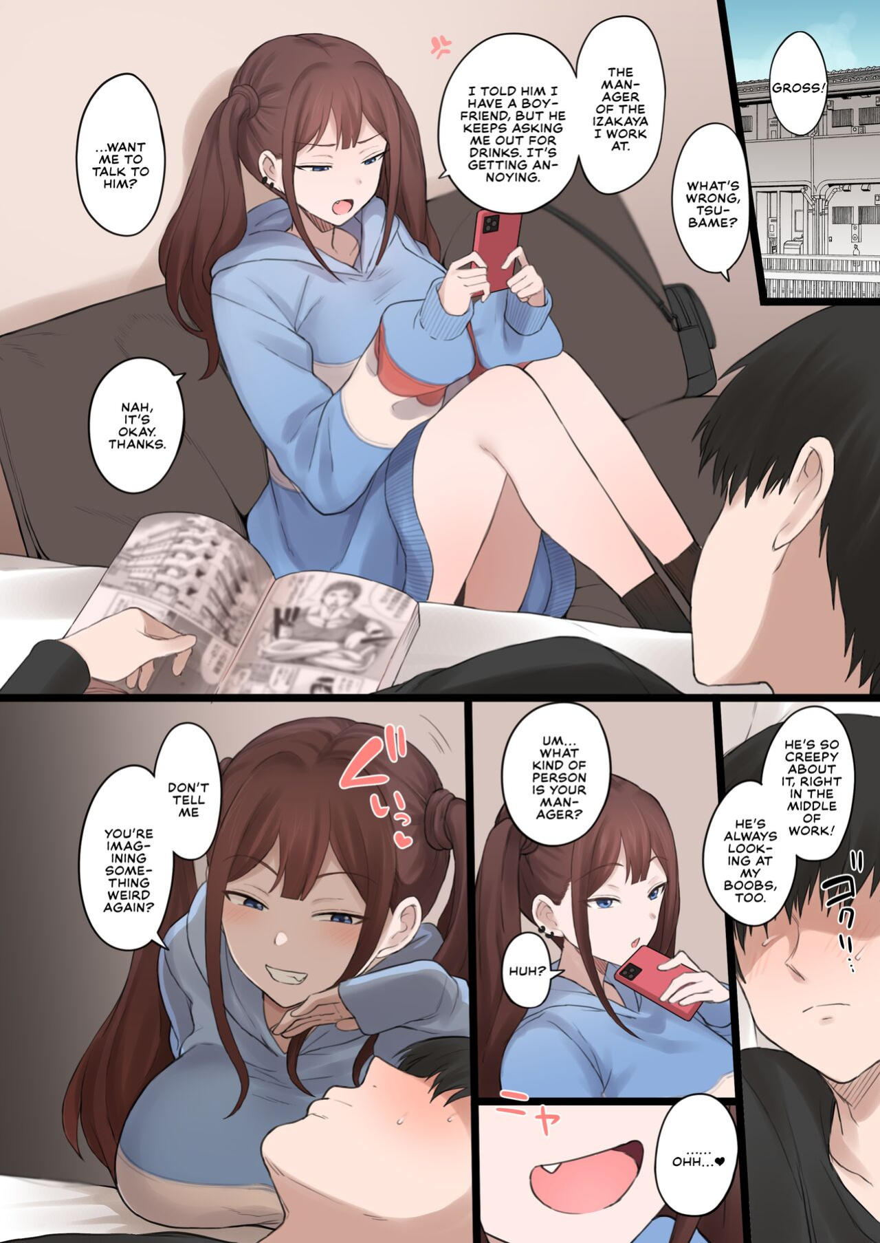 [Doushia (Terasu MC)] Boku no Netorase Seiheki ni Tsukiatte kureru Kanojo | A Girlfriend Who Plays Along with My Cuckold Fetish + Prequel + CG [Defan752 & Tekkamaki]