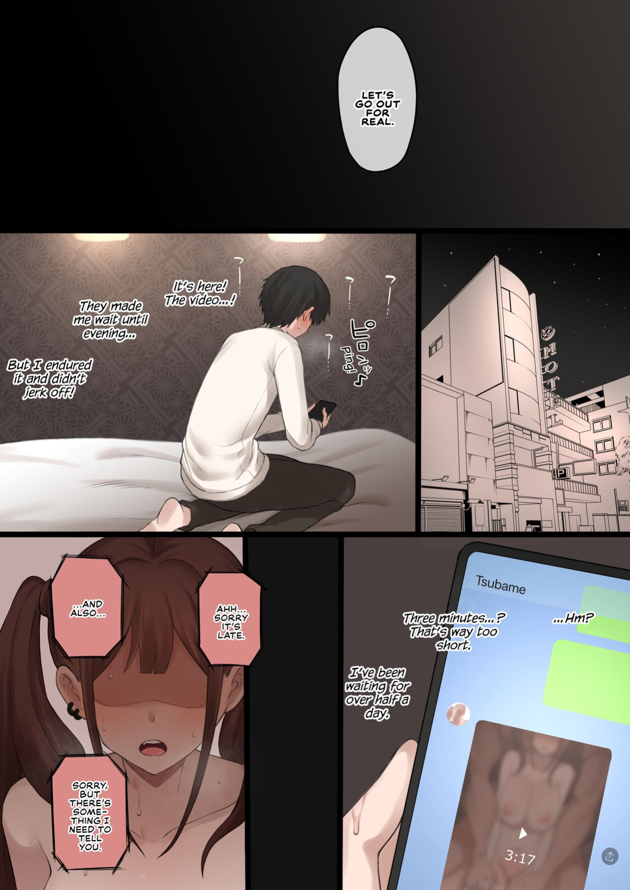 [Doushia (Terasu MC)] Boku no Netorase Seiheki ni Tsukiatte kureru Kanojo | A Girlfriend Who Plays Along with My Cuckold Fetish + Prequel + CG [Defan752 & Tekkamaki]