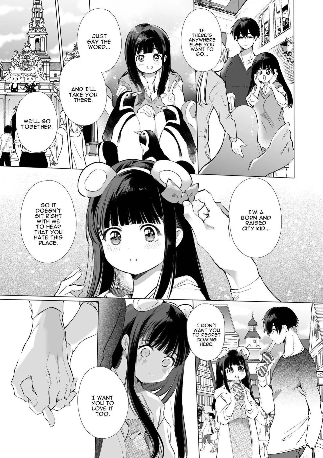 [Yatomomin (Yamamoto Tomomitsu)] Mayu-chan NTR ~Daigaku Shingaku no Tame Joukyou Shita Kanojo ga Onzoushi ni Tsukamari Dekiai Sarete Shimatta~ | Mayu-chan NTR ~Big Dick in the Big City~