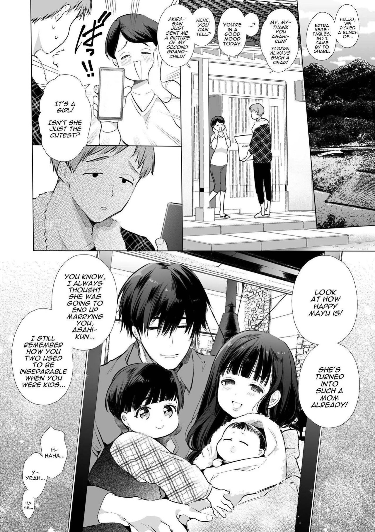 [Yatomomin (Yamamoto Tomomitsu)] Mayu-chan NTR ~Daigaku Shingaku no Tame Joukyou Shita Kanojo ga Onzoushi ni Tsukamari Dekiai Sarete Shimatta~ | Mayu-chan NTR ~Big Dick in the Big City~