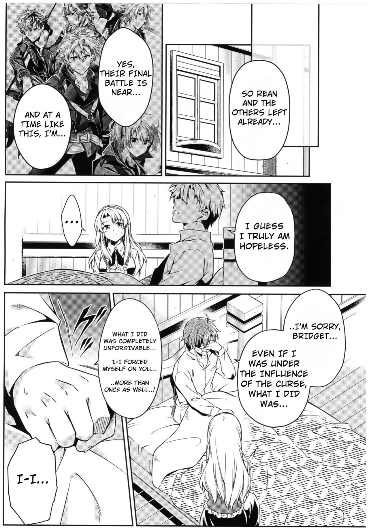 [Sagano Line (Bittsu)] Affection & Blessing ~Alan to Bridget~ (The Legend of Heroes: Trails of Cold Steel)