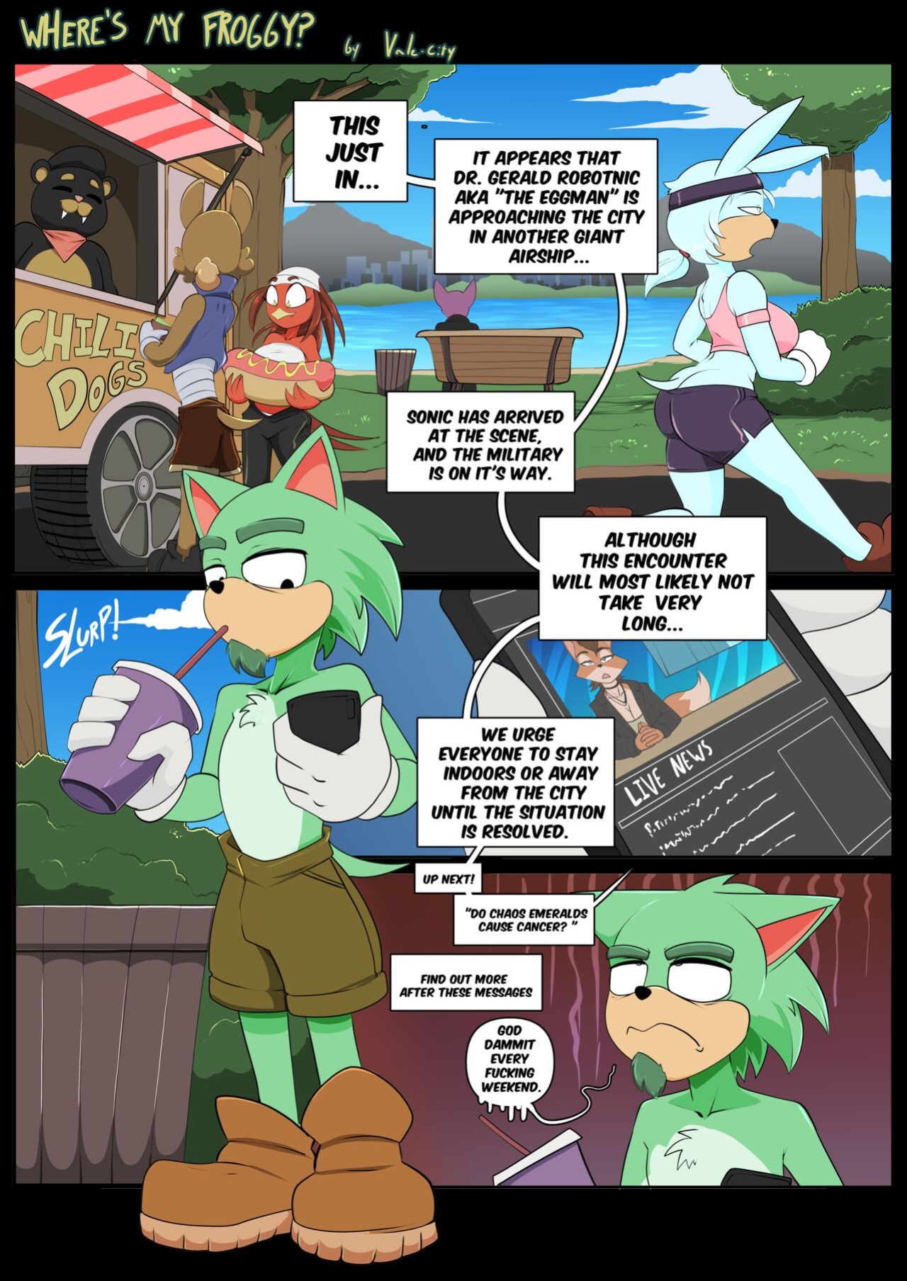 [Vale-City] Where's my Froggy (Sonic the Hedgehog)