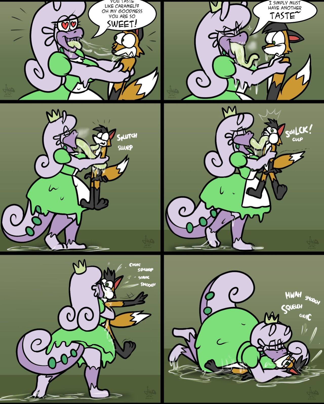 [JAMEArts] The Slug Princess Found Her Prince