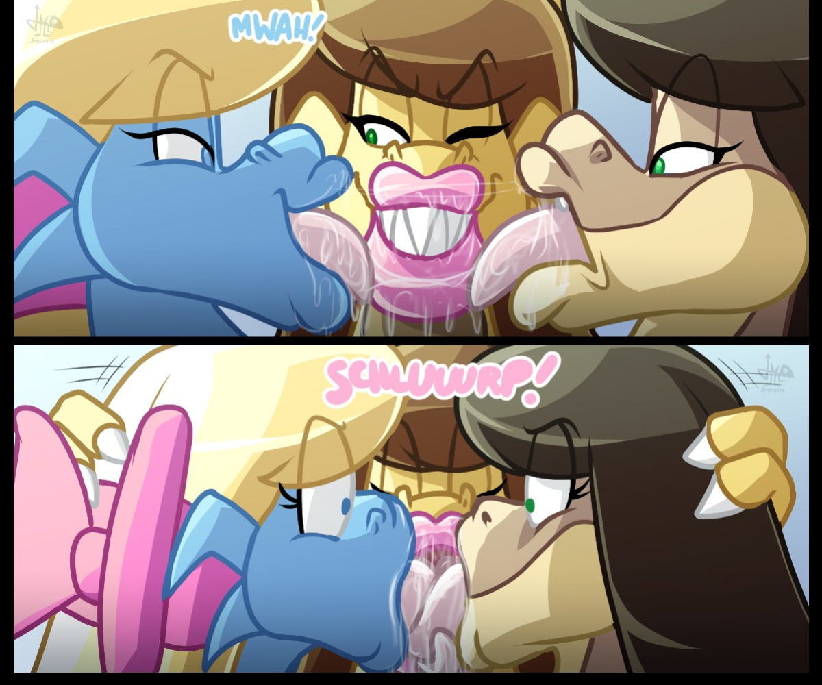 [JAMEArts] Tongue Sucking Ladies