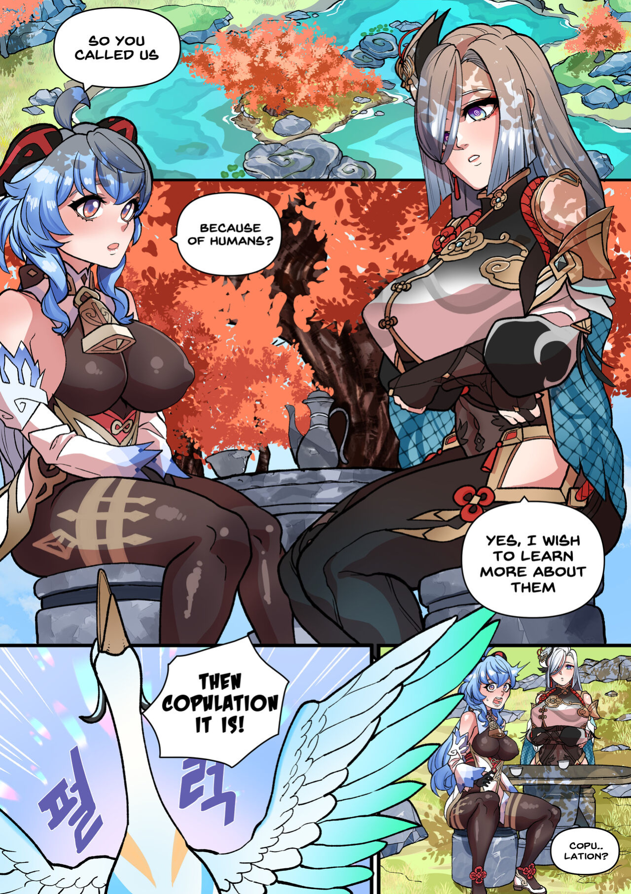 [BLUECANDY] The Way She Understands (Genshin Impact)