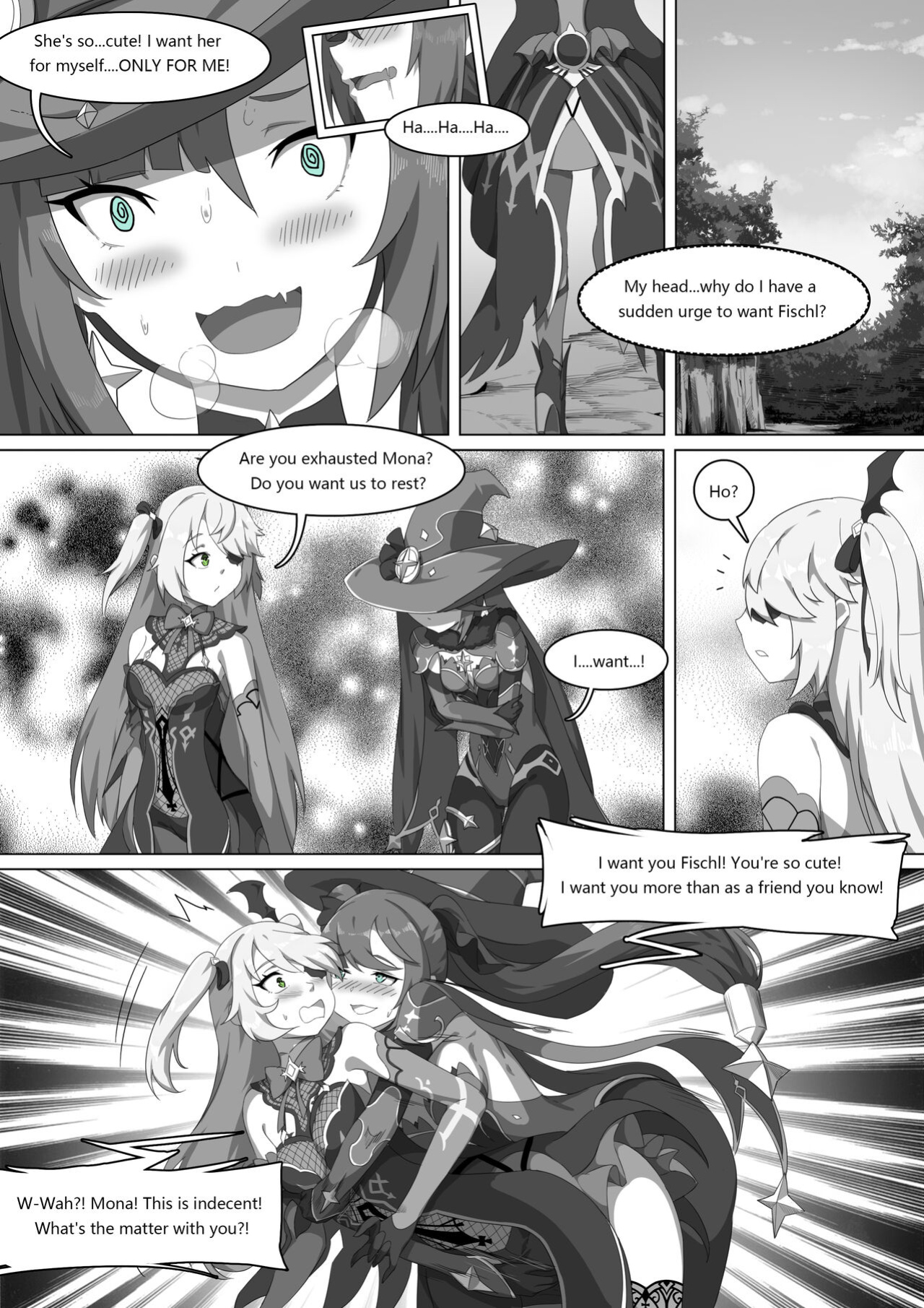 [Zobbie]Mona's Curse V - EN