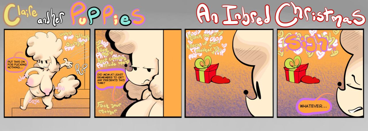 [FreddyMcGetReady] Claire and her Pups: An inbred christmas