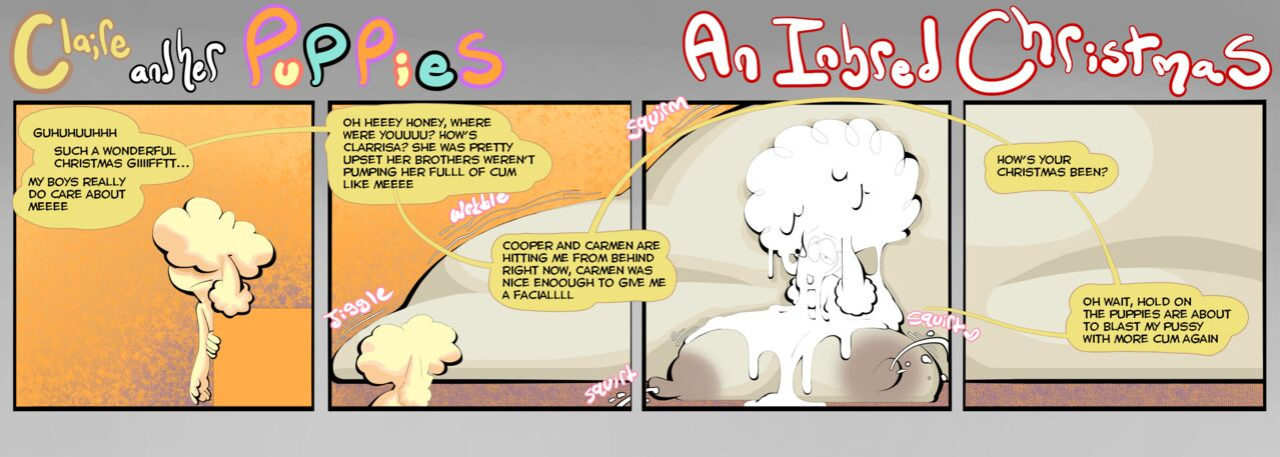 [FreddyMcGetReady] Claire and her Pups: An inbred christmas