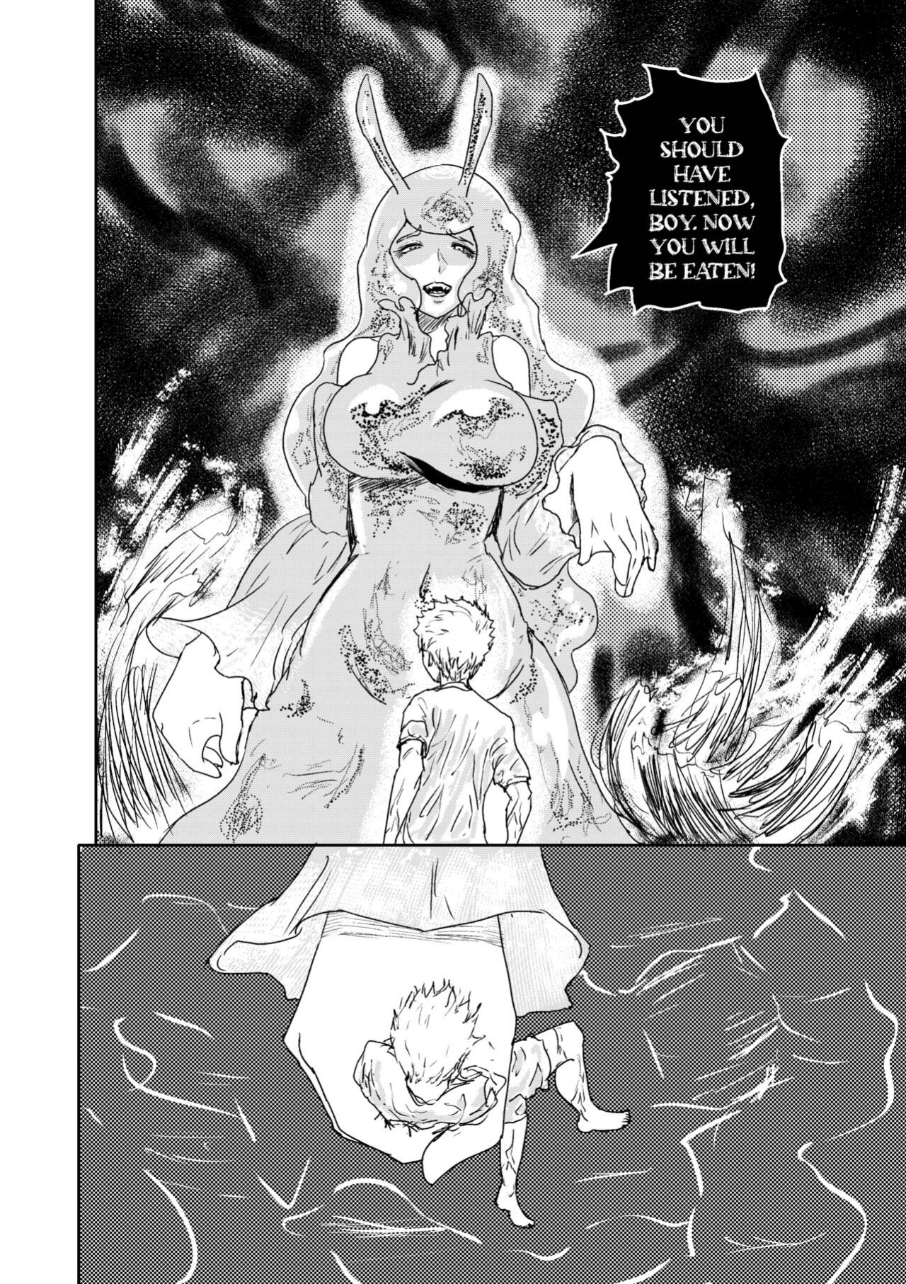 [Shoulder Enjoyer] Mikane and the Sea Woman Vore Doujin