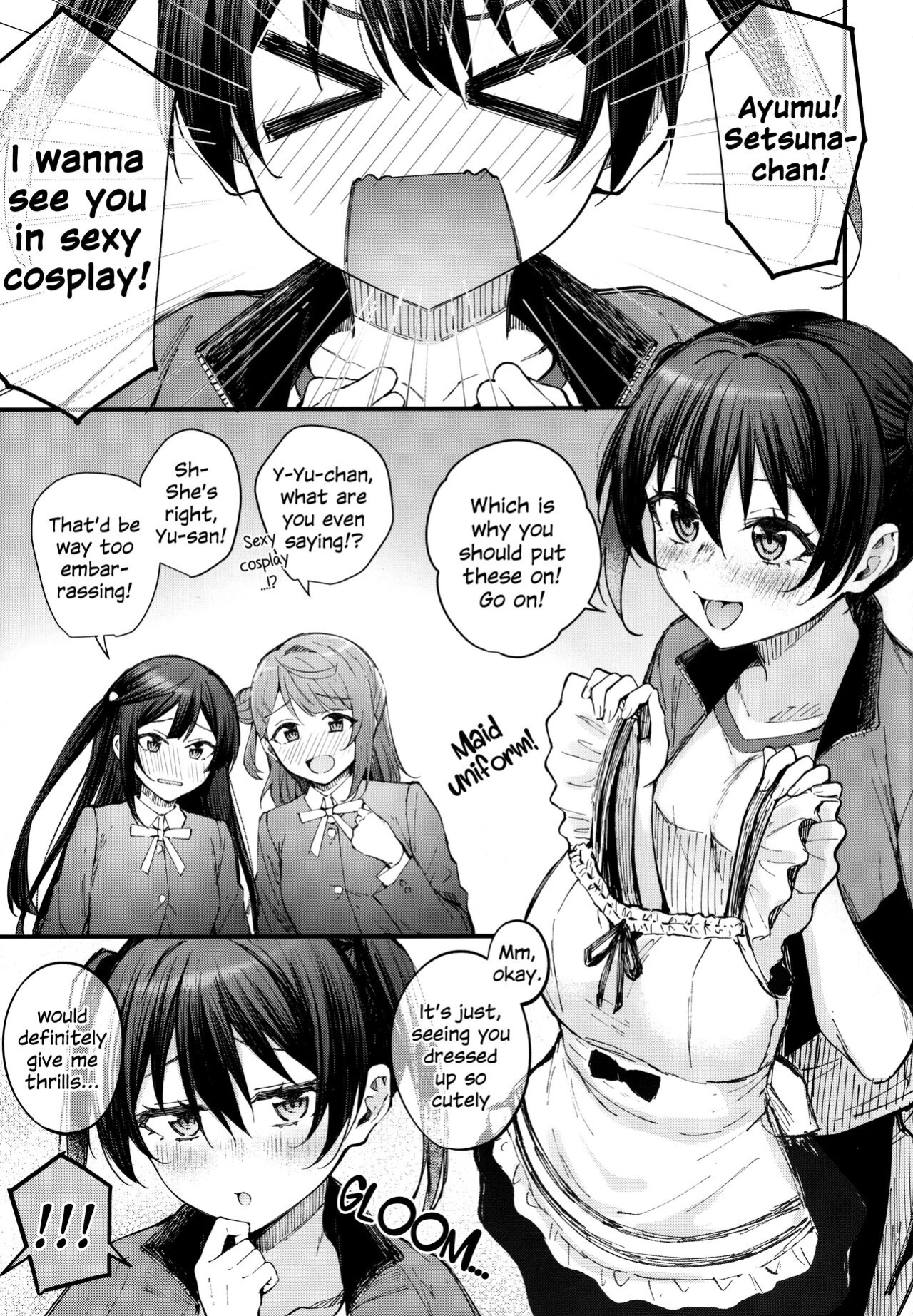 (Bokura no Love Live! 40) [Kitakujikan (Kitaku)] Tokimeki U(You)topia | Thrilling U(You)topia (Love Live! Nijigasaki High School Idol Club)