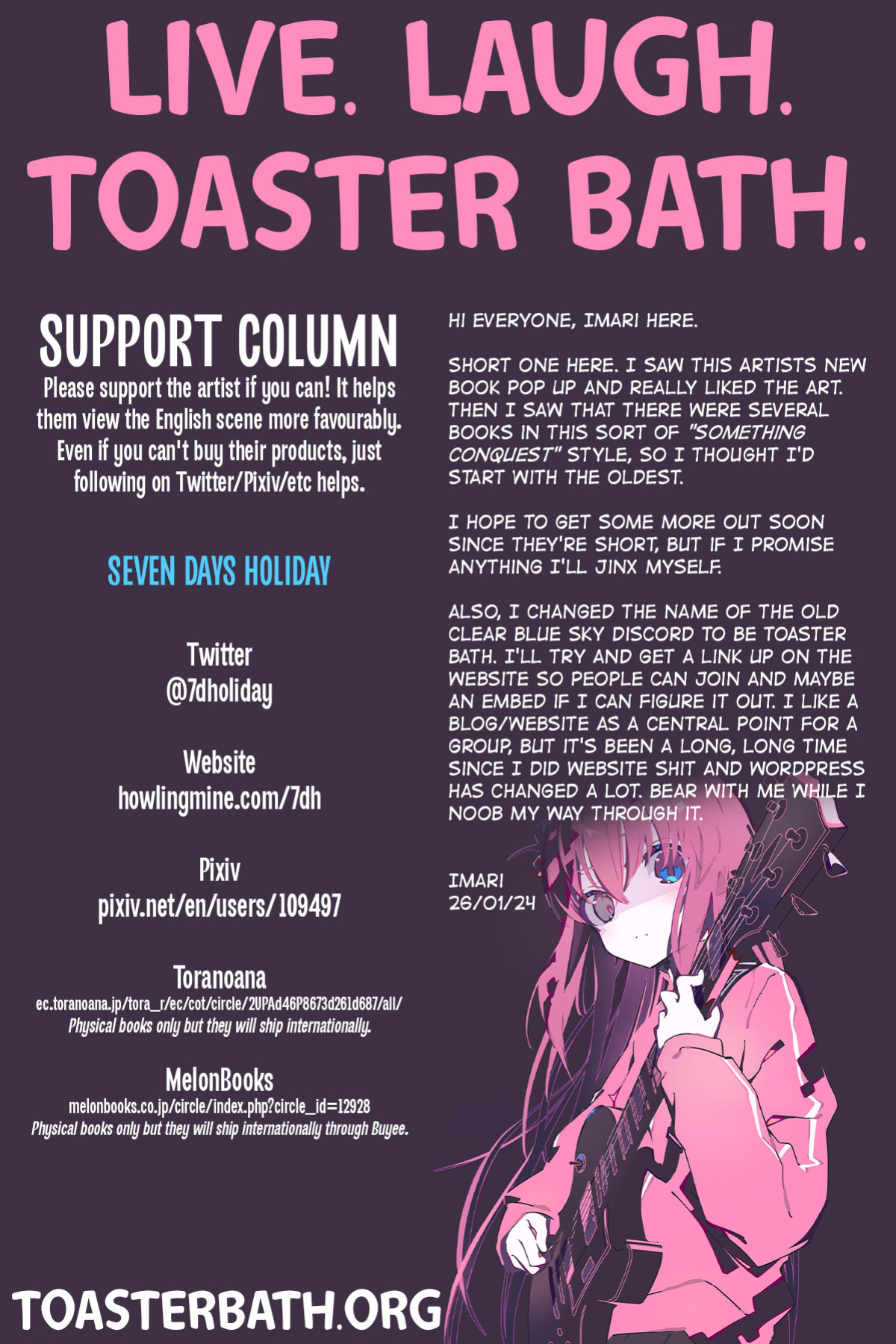 [Seven Days Holiday (Shinokawa Arumi, Koga Nozomu)] Seijyo Seifuku | Holy Woman Conquest =TB=