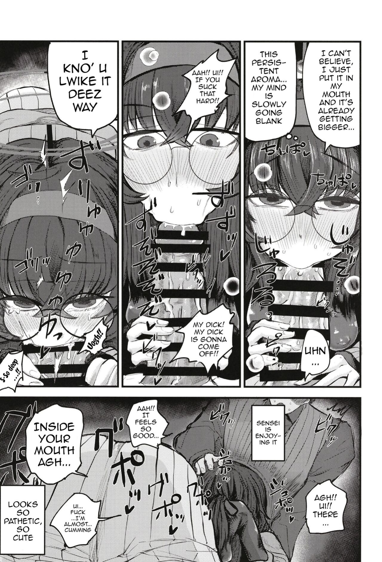 [Shouyu Gohan (Wakyo)] Sensei nara Koshokan (Koko) demo Ii desu yo | If it's With Sensei, I Don't Mind Doing it Right Here (In The Antiquarian Bookstore) (Blue Archive)