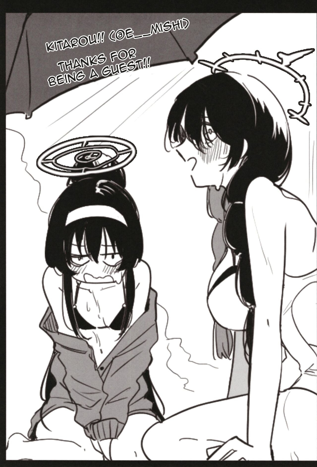 [Shouyu Gohan (Wakyo)] Sensei nara Koshokan (Koko) demo Ii desu yo | If it's With Sensei, I Don't Mind Doing it Right Here (In The Antiquarian Bookstore) (Blue Archive)