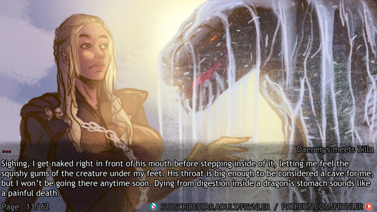 [Frynler] Daenerys meets Zilla (Game of Thrones)